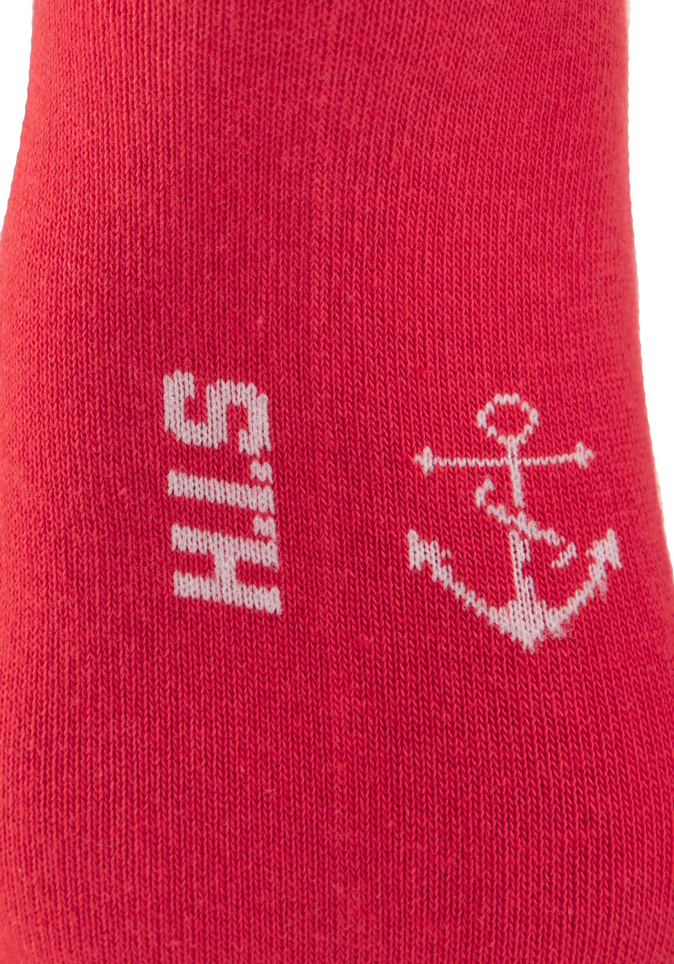 H.I.S Sneakersocken Packung, 6 Paar tlg. mit Maritimen Design