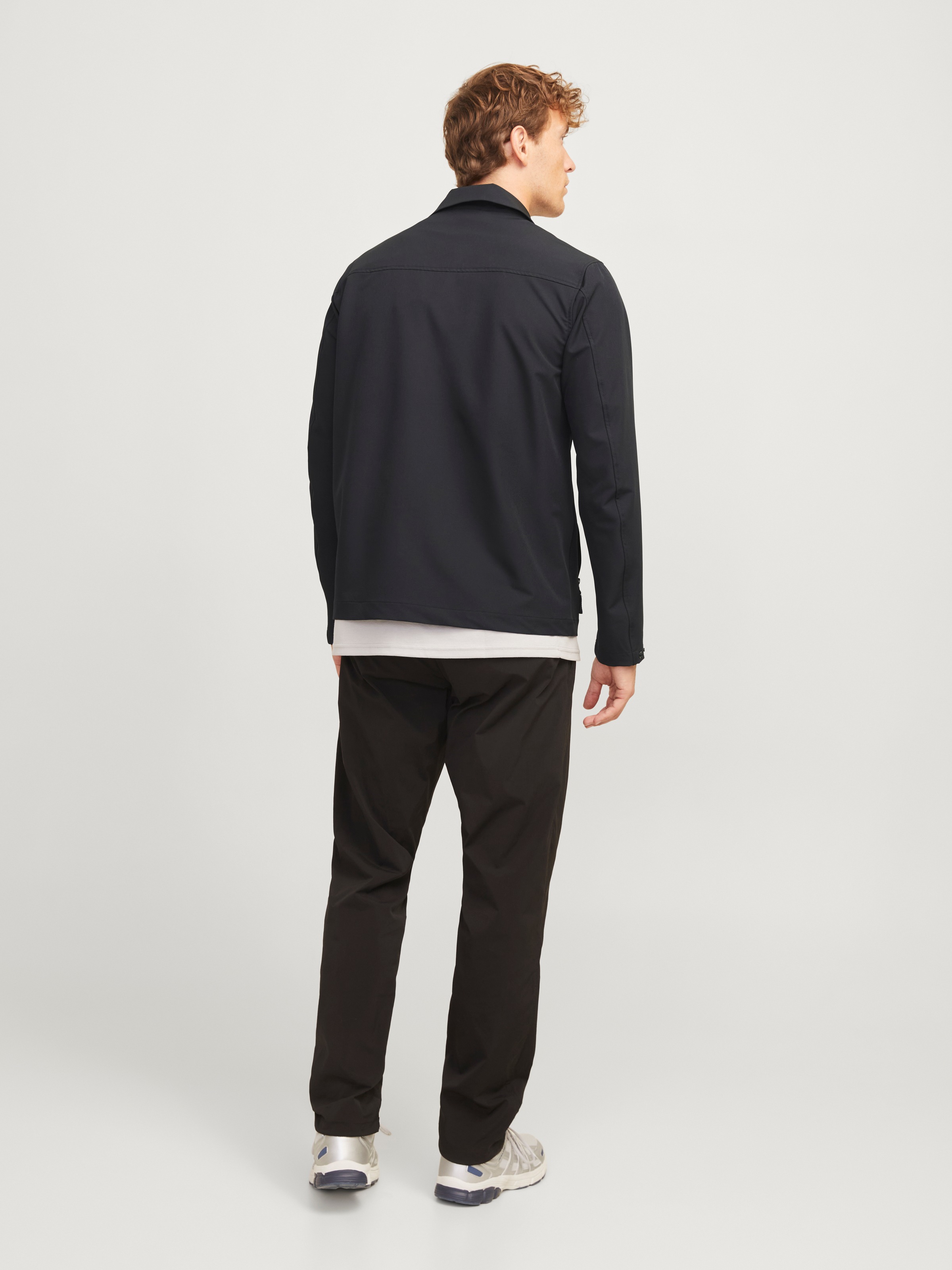 Jack & Jones Langarmhemd »JCOAERO SHIRT JACKET LS NOOS«, mit Reißverschluss