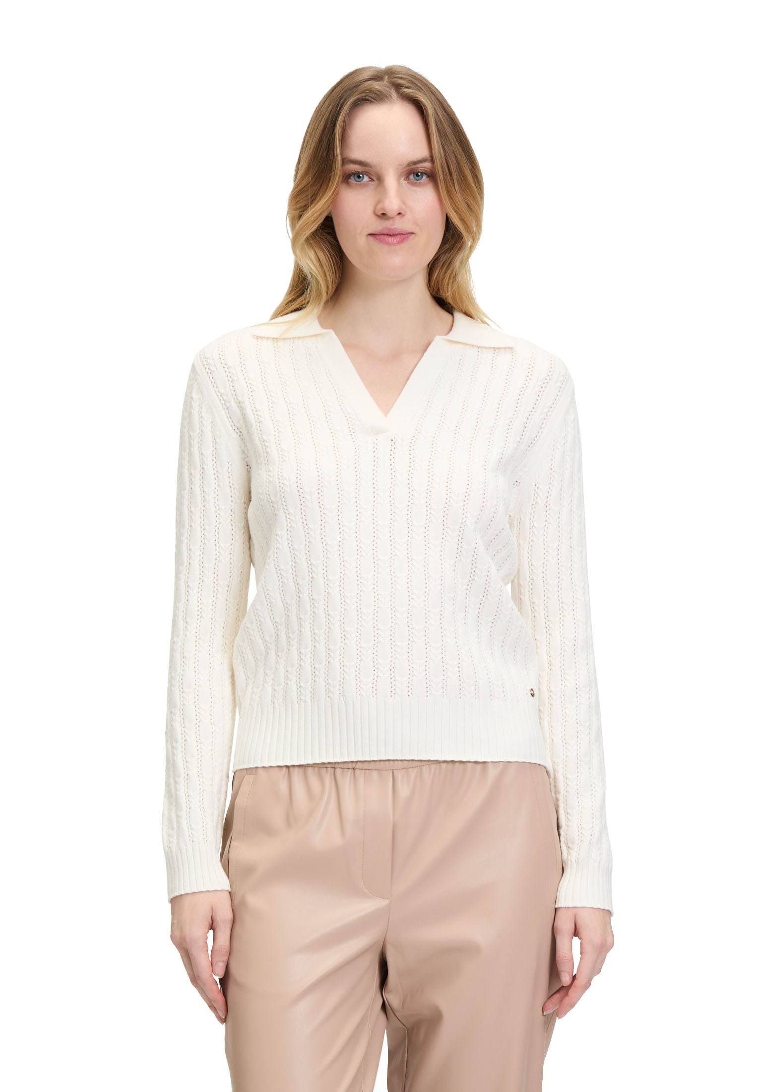 Betty&Co Strickpullover »Strickpullover mit Kragen«