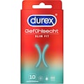 durex Kondome »Gefühlsecht Slim Fit«, (Packung, 10 St.), mit schmaler Passform