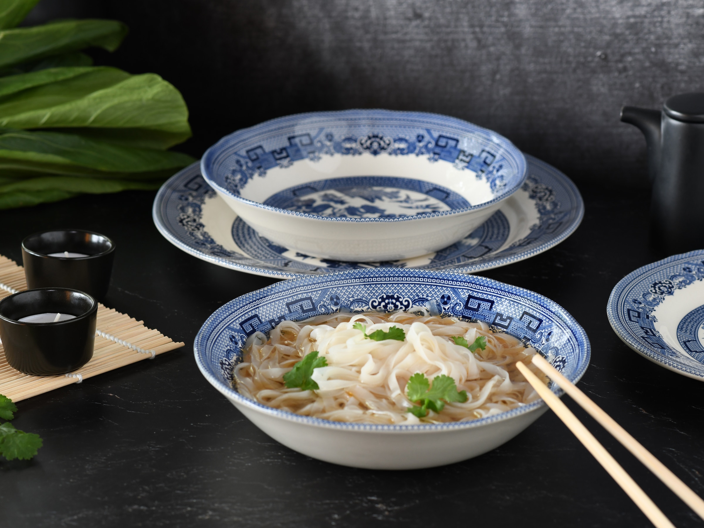 CreaTable Teller-Set »China Town, Teller Set 18-tlg« Fernöstliche Kultur