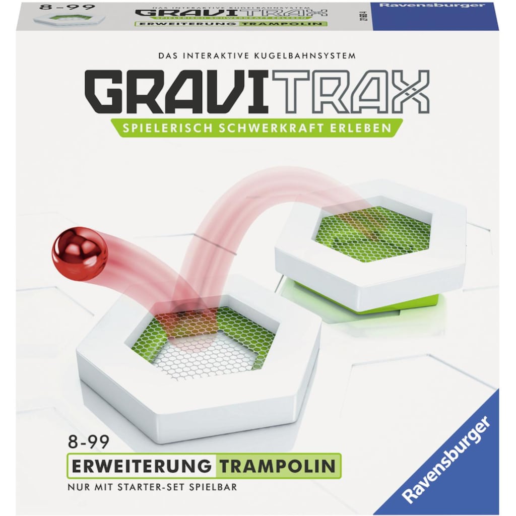 Ravensburger Kugelbahn-Bausatz »GraviTrax Trampolin«, (4 tlg.)