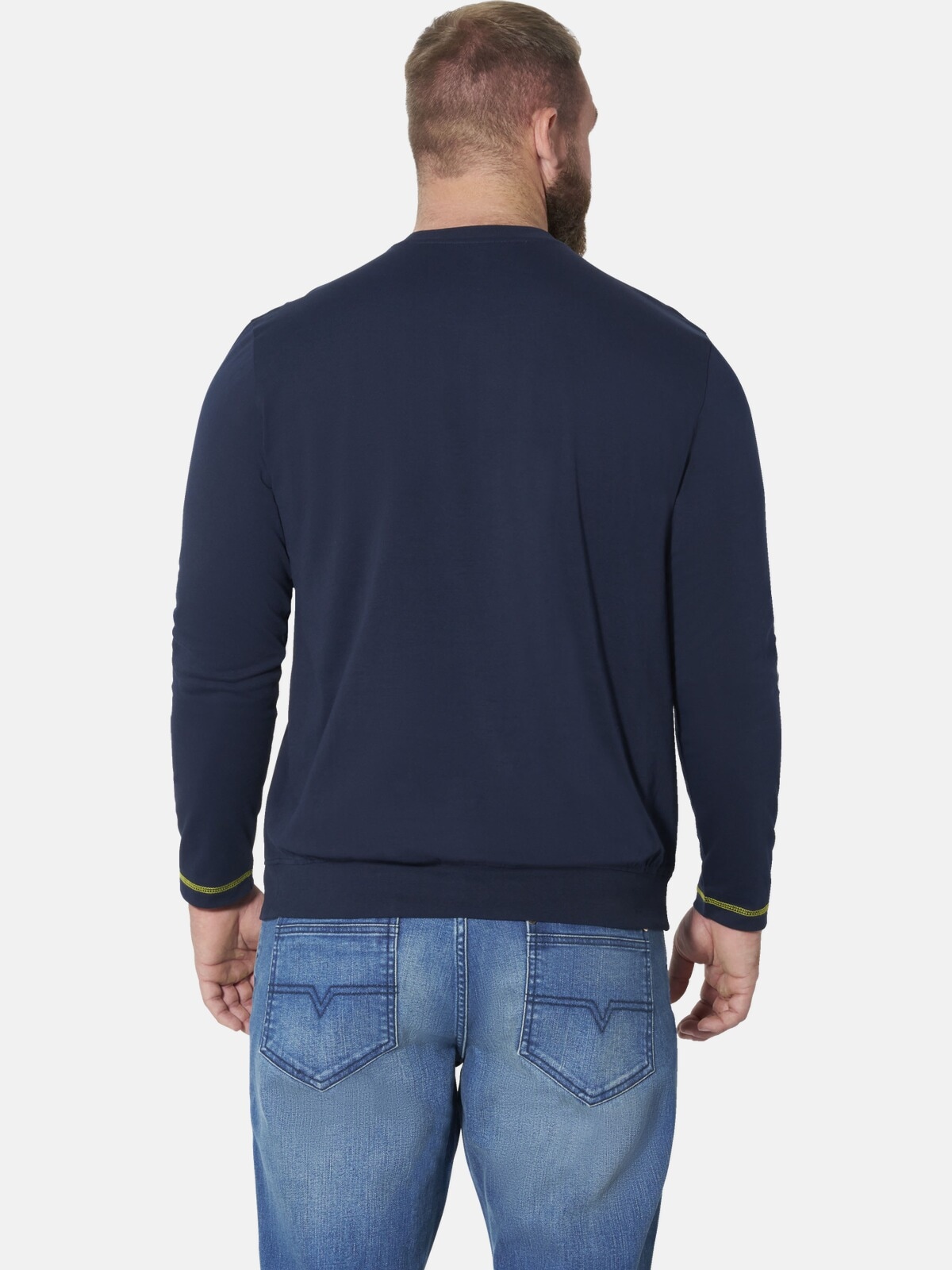 Jan Vanderstorm Langarm-Poloshirt »Langarmshirt MARKKU«