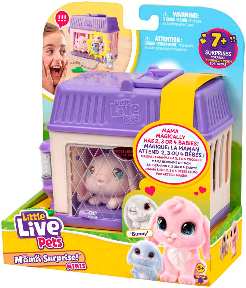 Moose Spielwelt »Little Live Pets: Mama Surprise - Bunny«