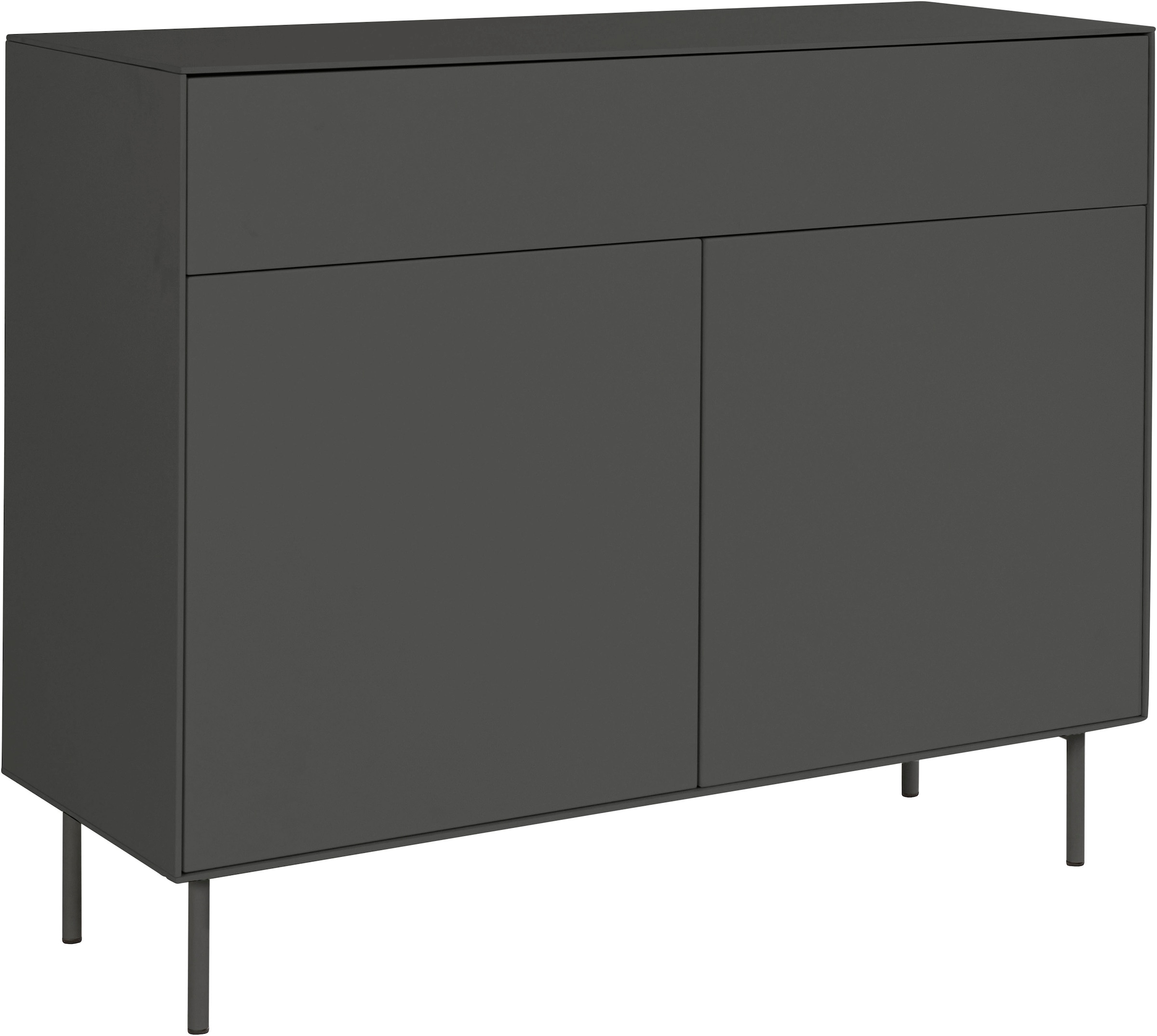 LeGer Home by Lena Gercke Sideboard »Essentials«, Breite: 112cm, MDF lackiert, Push-to-open-Funktion