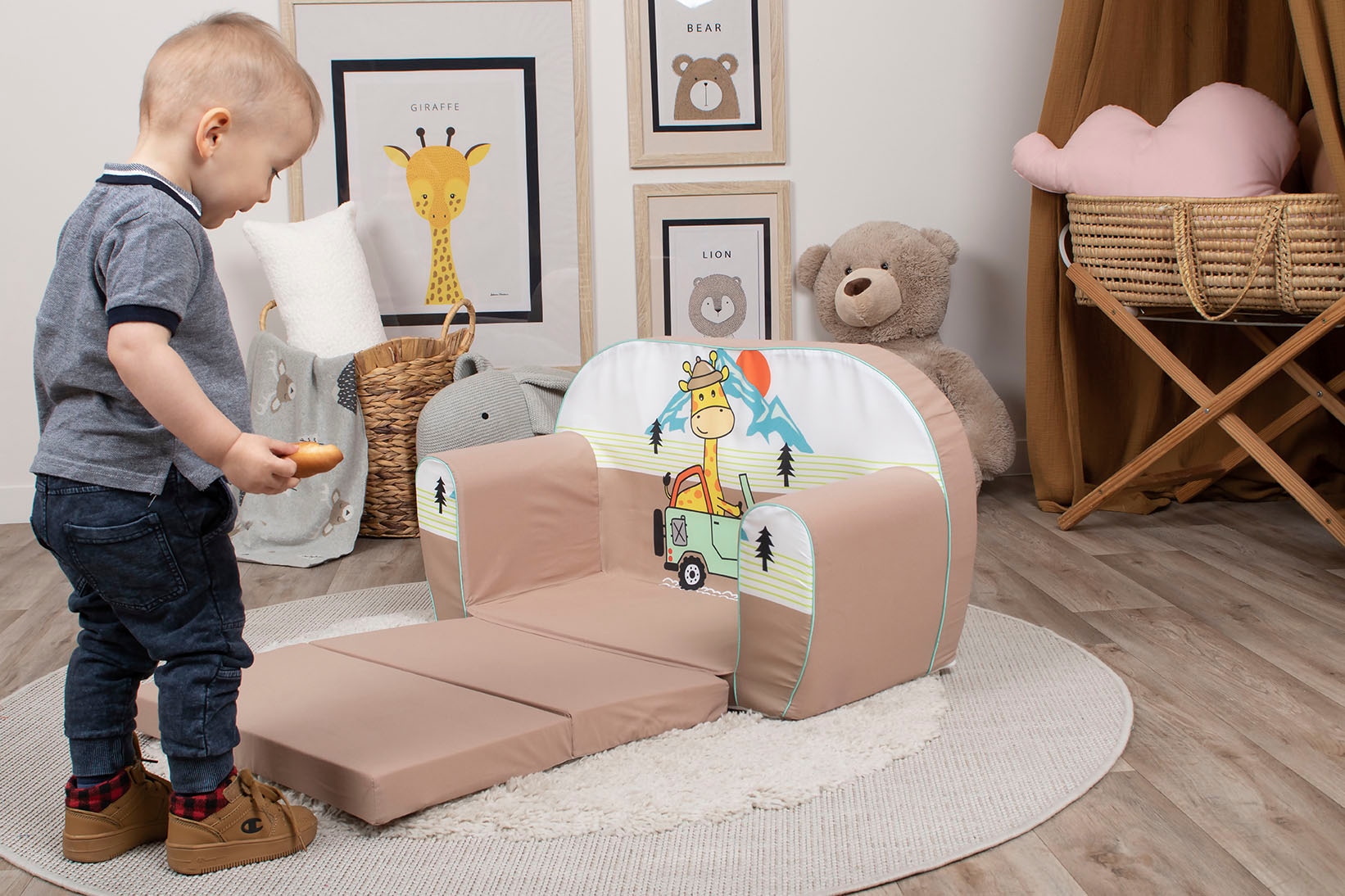Knorrtoys® Sofa »Giraffe on Tour«, für Kinder; Made in Europe bei OTTO