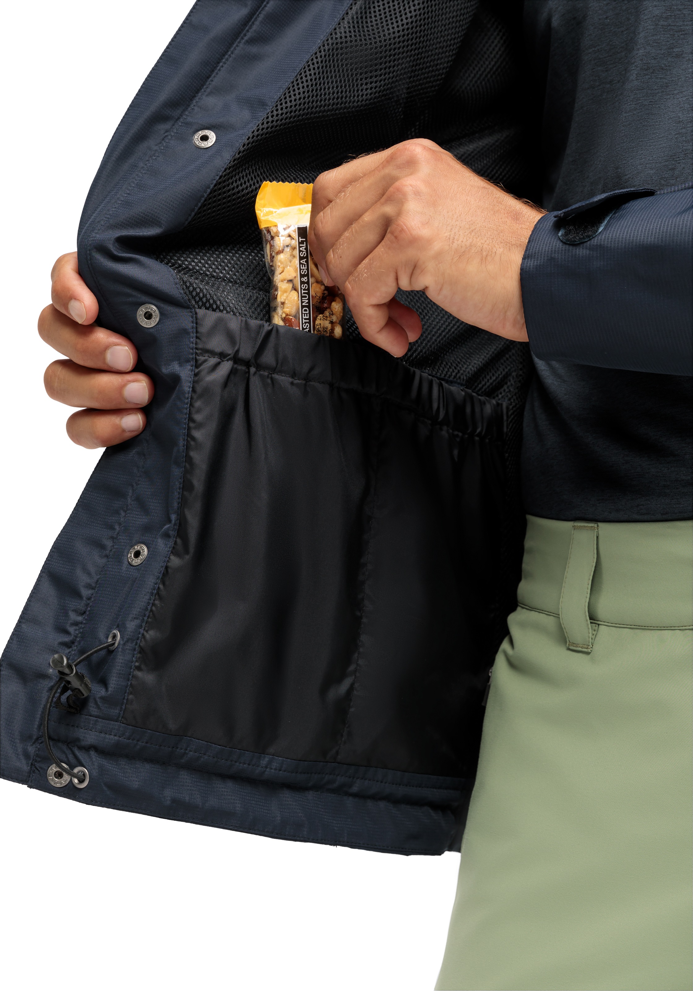 Maier Sports Outdoorjacke »Abbenstein M«, Herren Jacke wasserdicht, Funktionsjacke 2 Taschen außen + Innentasche