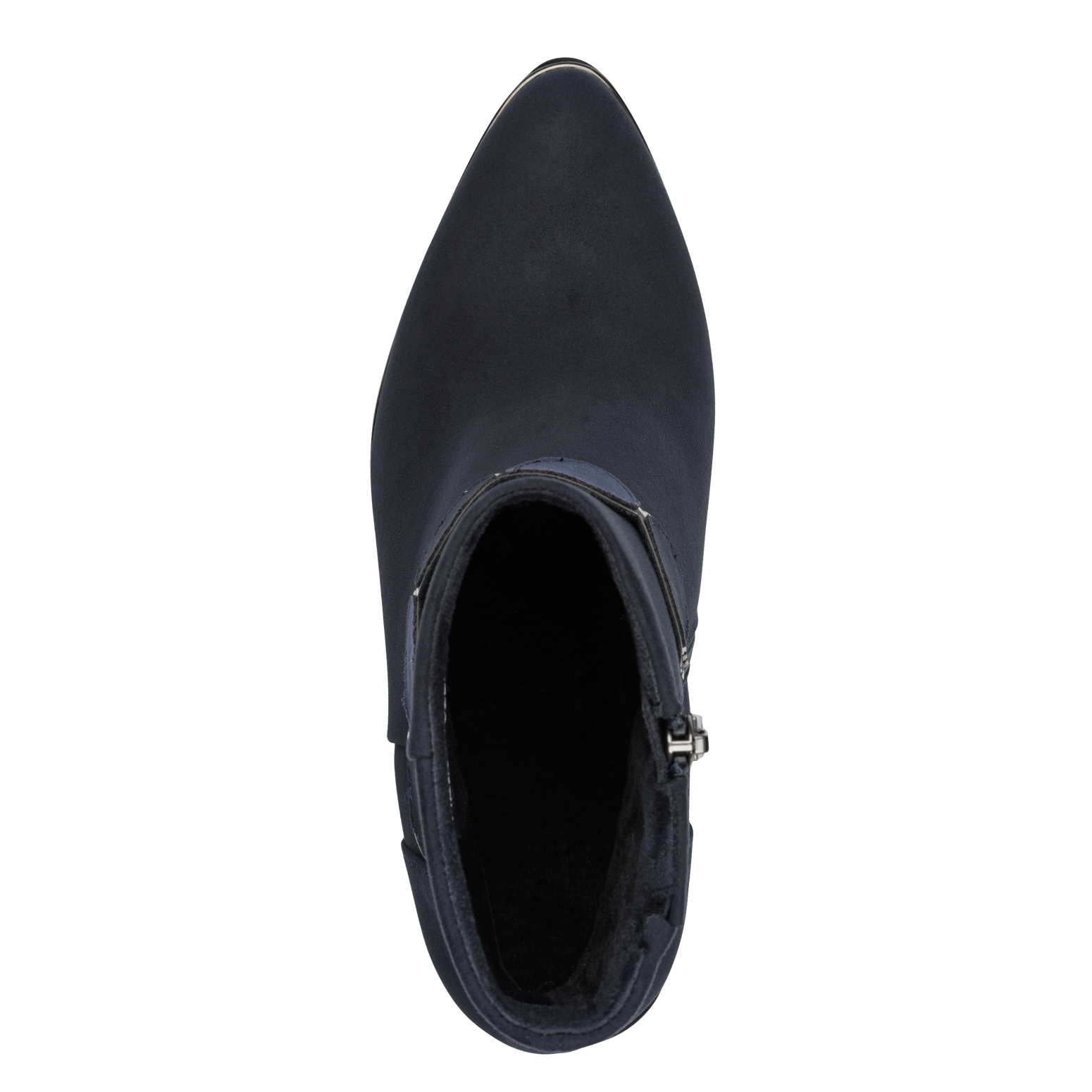 MARCO TOZZI Stiefelette  Blockabsatz, Ankle Boots, mit eleganter Zierkette und Kontrastbesätzen