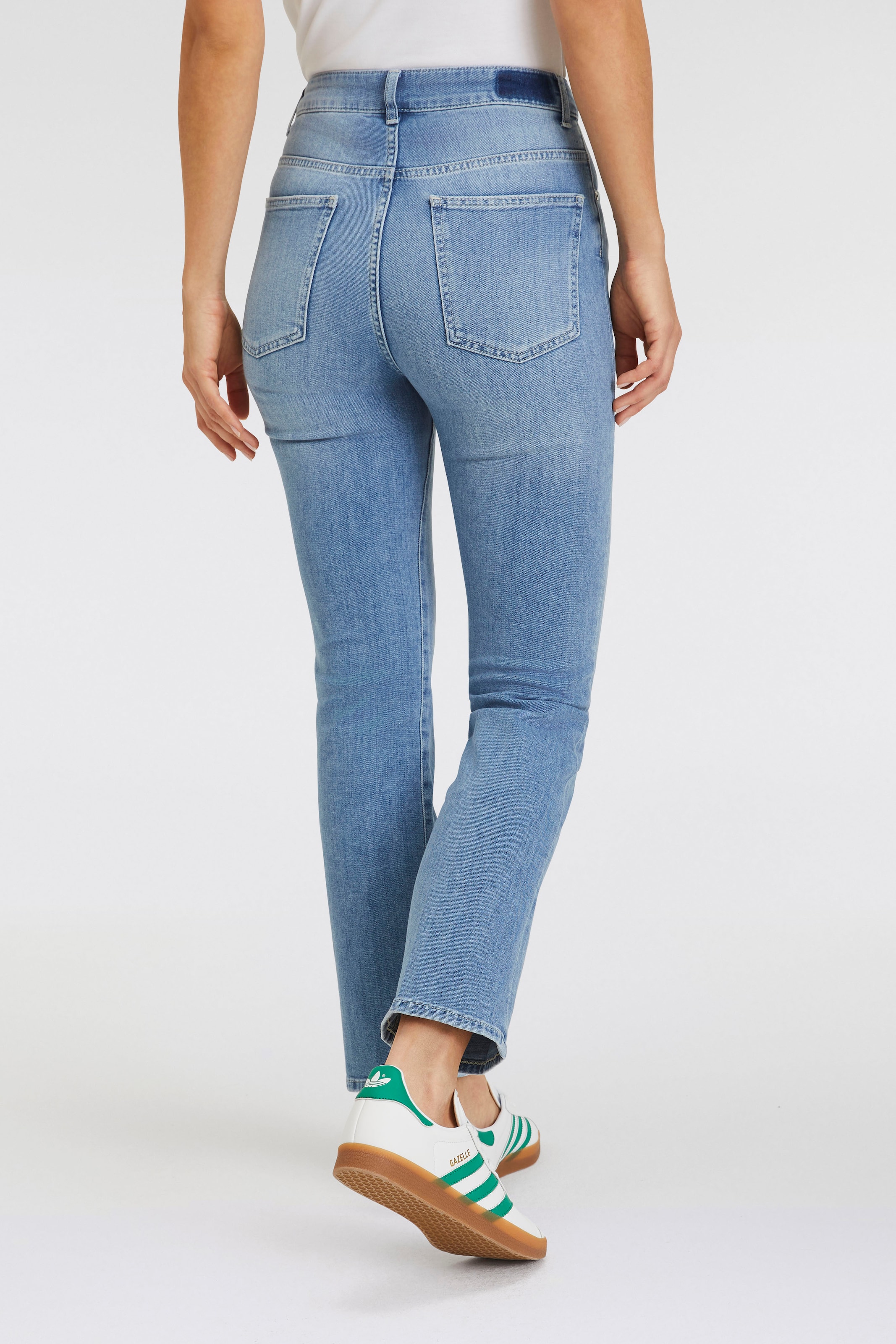 RICHROYAL 7/8-Jeans, leicht gewaschene Optik, verkürzte Form