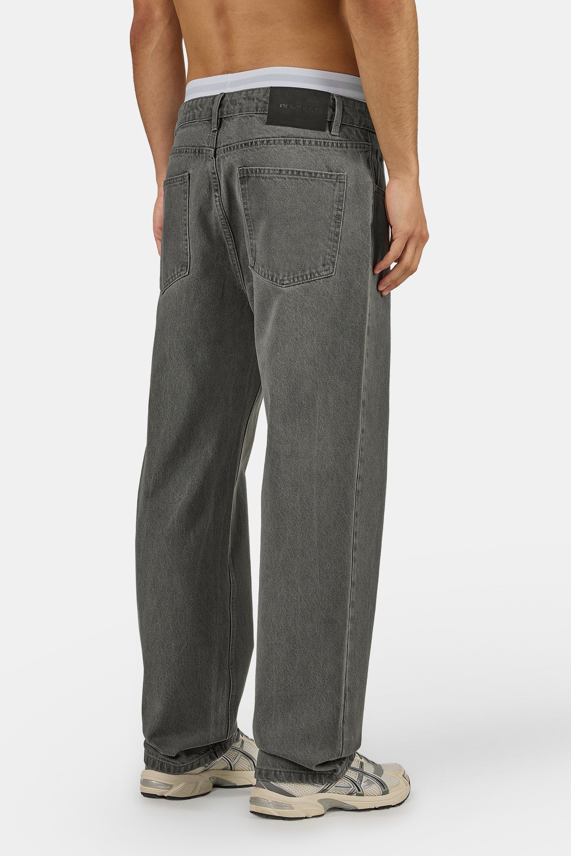 PEGADOR Loose-fit-Jeans »Baltra Baggy Jeans« Baumwolle, loose fit