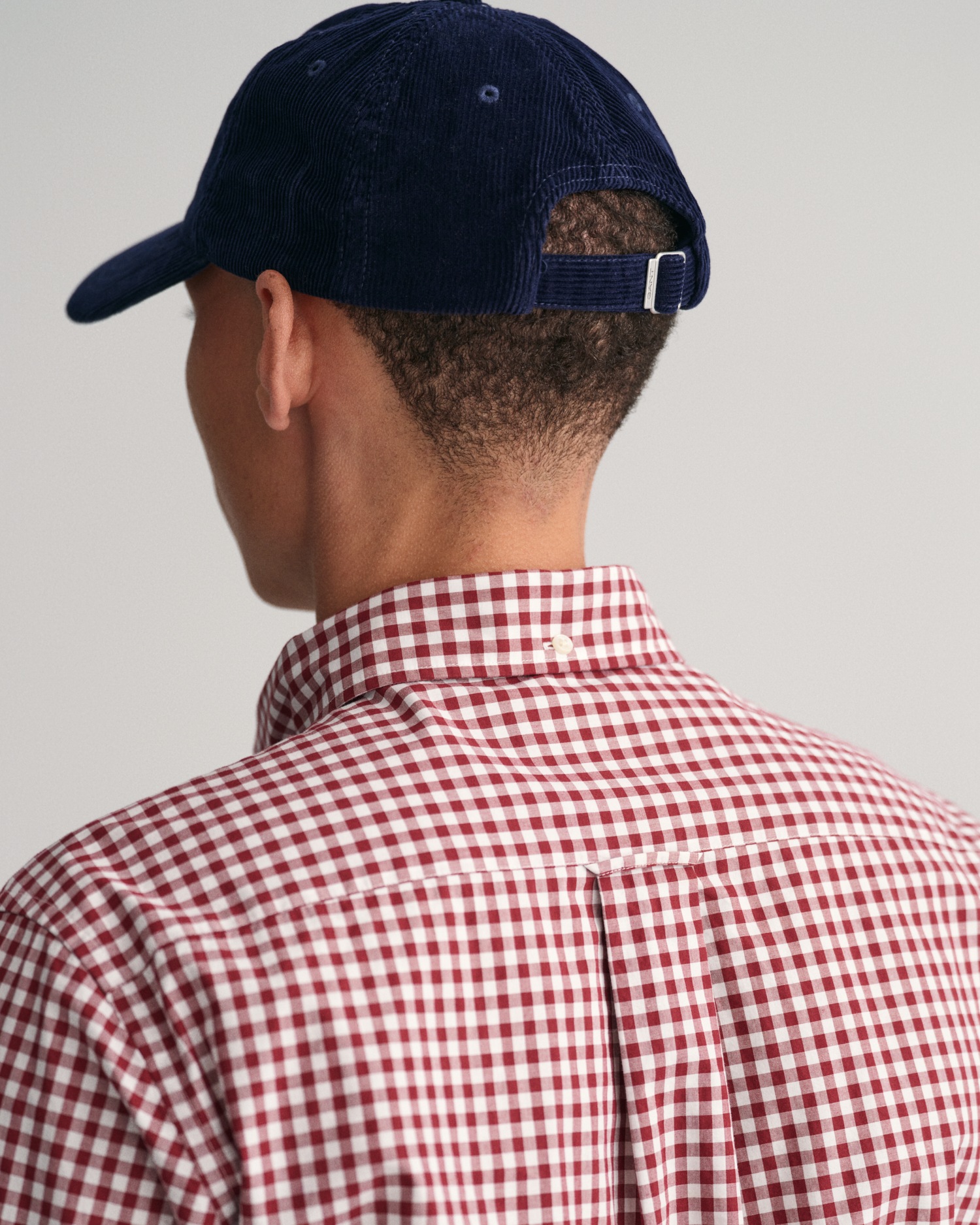 Gant Langarmhemd »REG POPLIN GINGHAM SHIRT«, mit Logostickerei auf der Brust