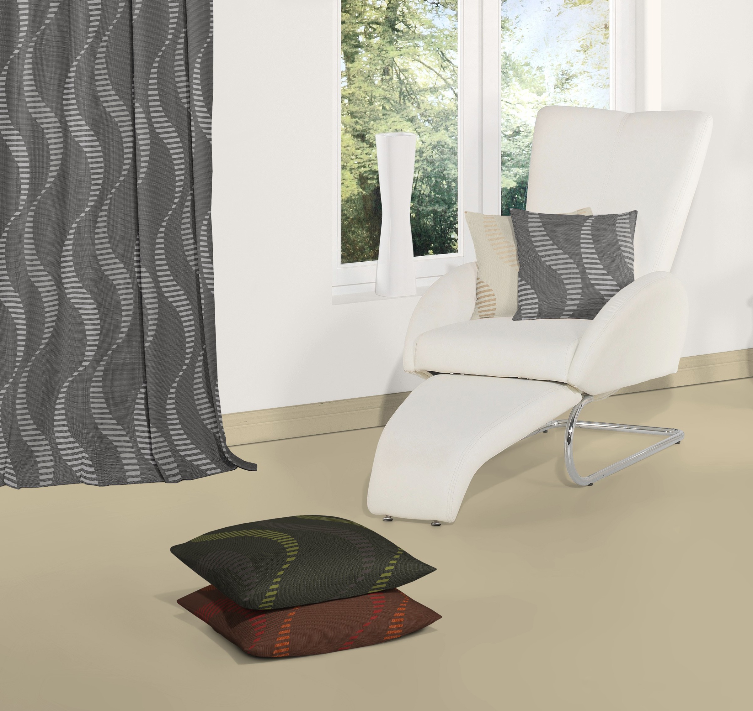 Wirth Dekokissen »LUPARA« Kissenhülle ohne Füllung, 2 Stück