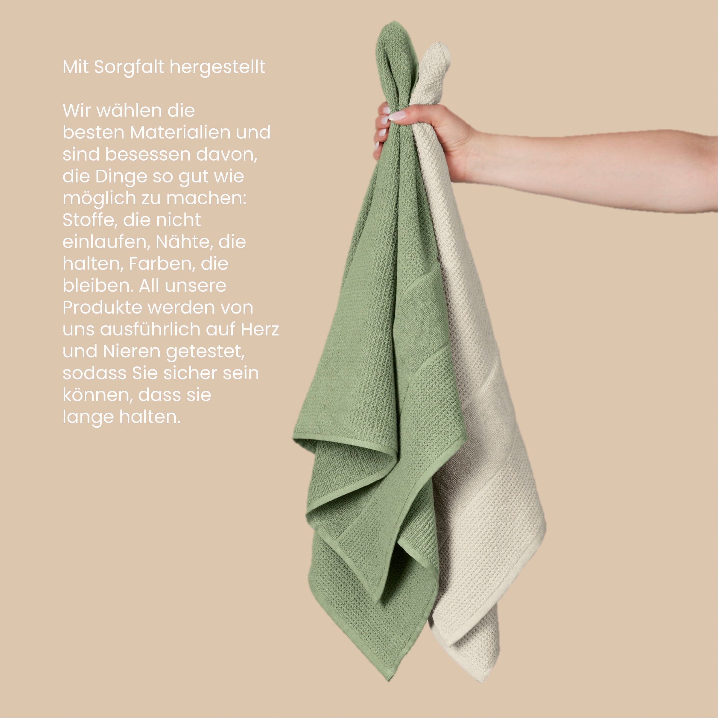Schiesser Handtücher »Turin im 4er Set aus 100% Baumwolle«, (4 St.),  Reiskorn-Optik, MADE IN GREEN by OEKO-TEX®-zertifiziert kaufen bei OTTO