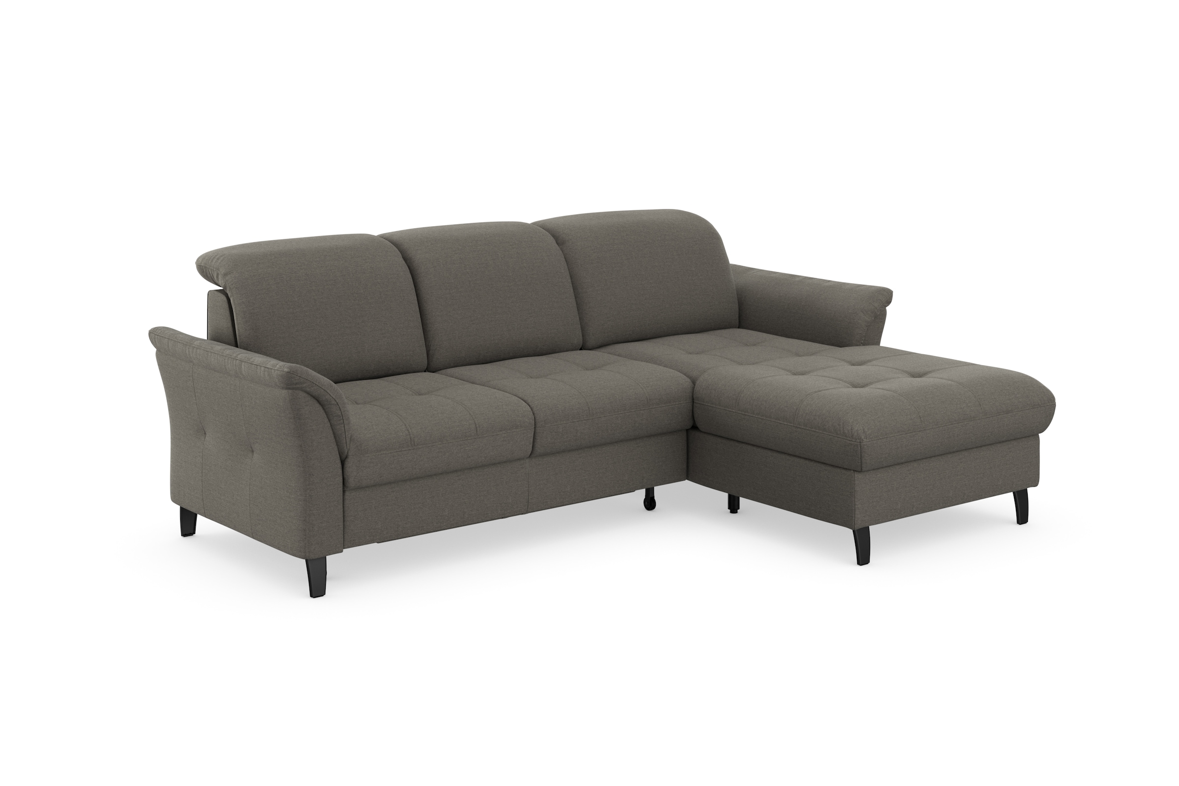 sit&more Ecksofa »Maggiore L-Form«, wahlweise mit Kopfteilverstellung, Bettfunktion und Bettkasten