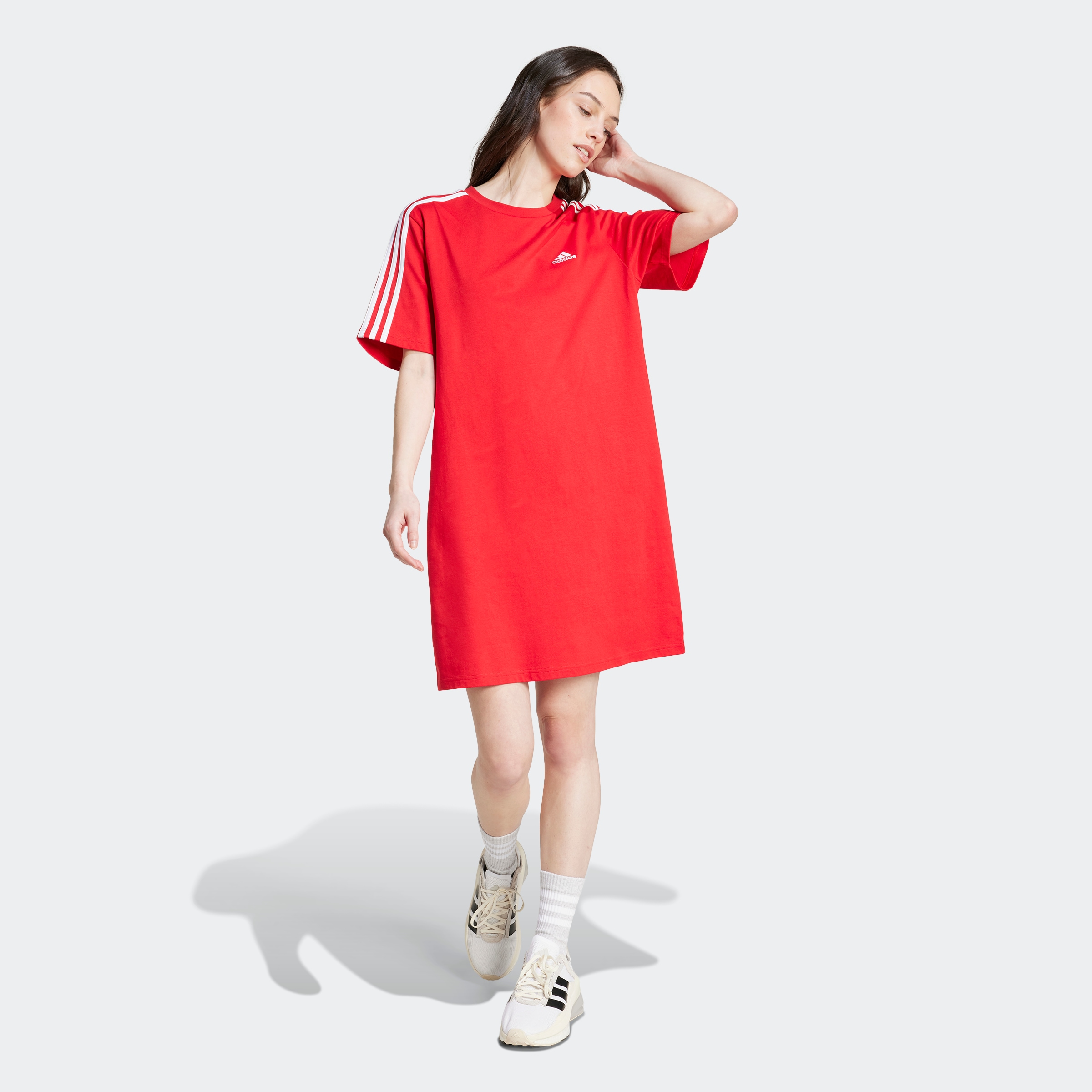 adidas Sportswear Shirtkleid »W 3S BF T DR«, (1 tlg.)