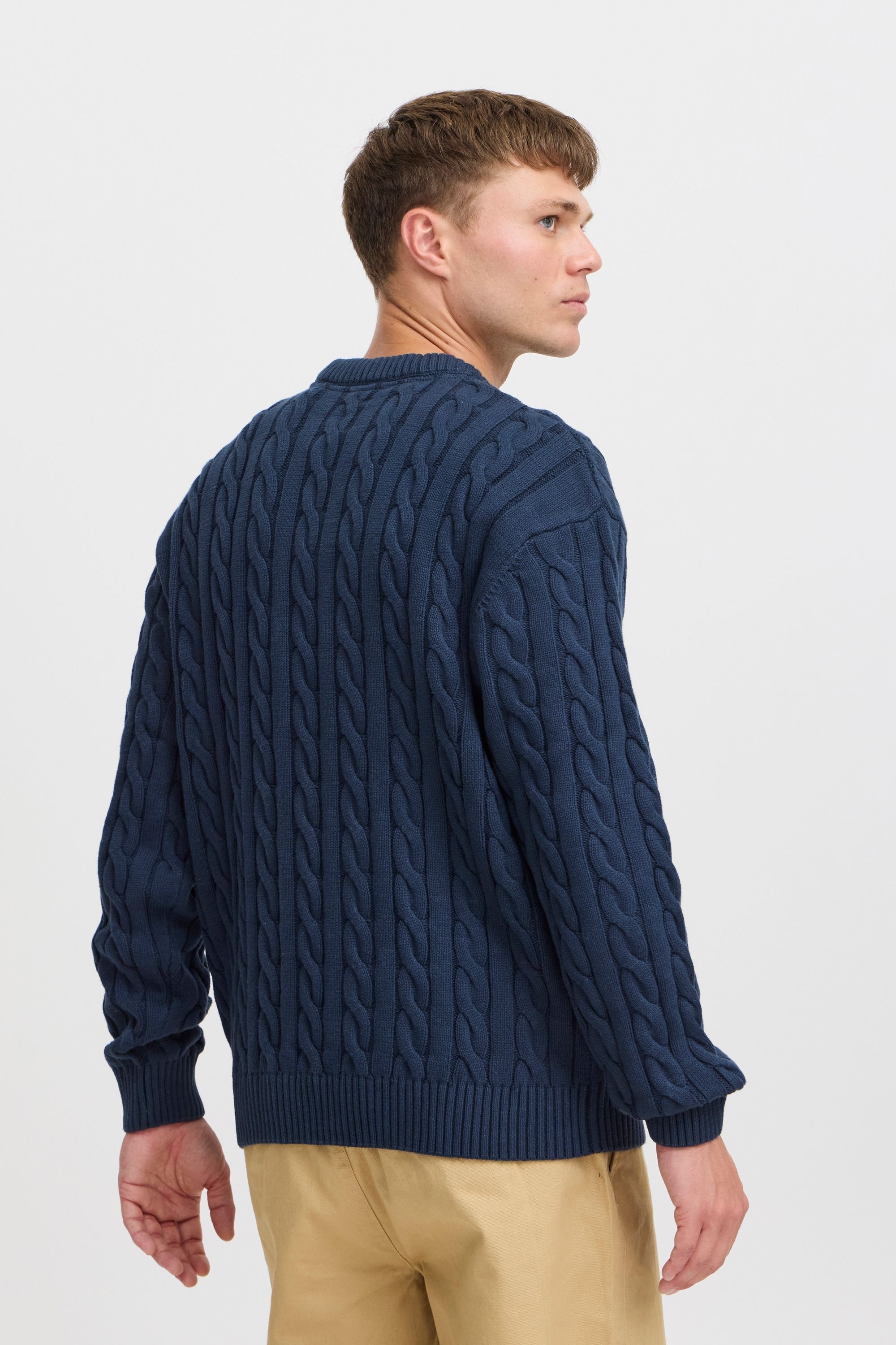 !Solid Strickfleece-Pullover »Strickpullover SDMalcolm«
