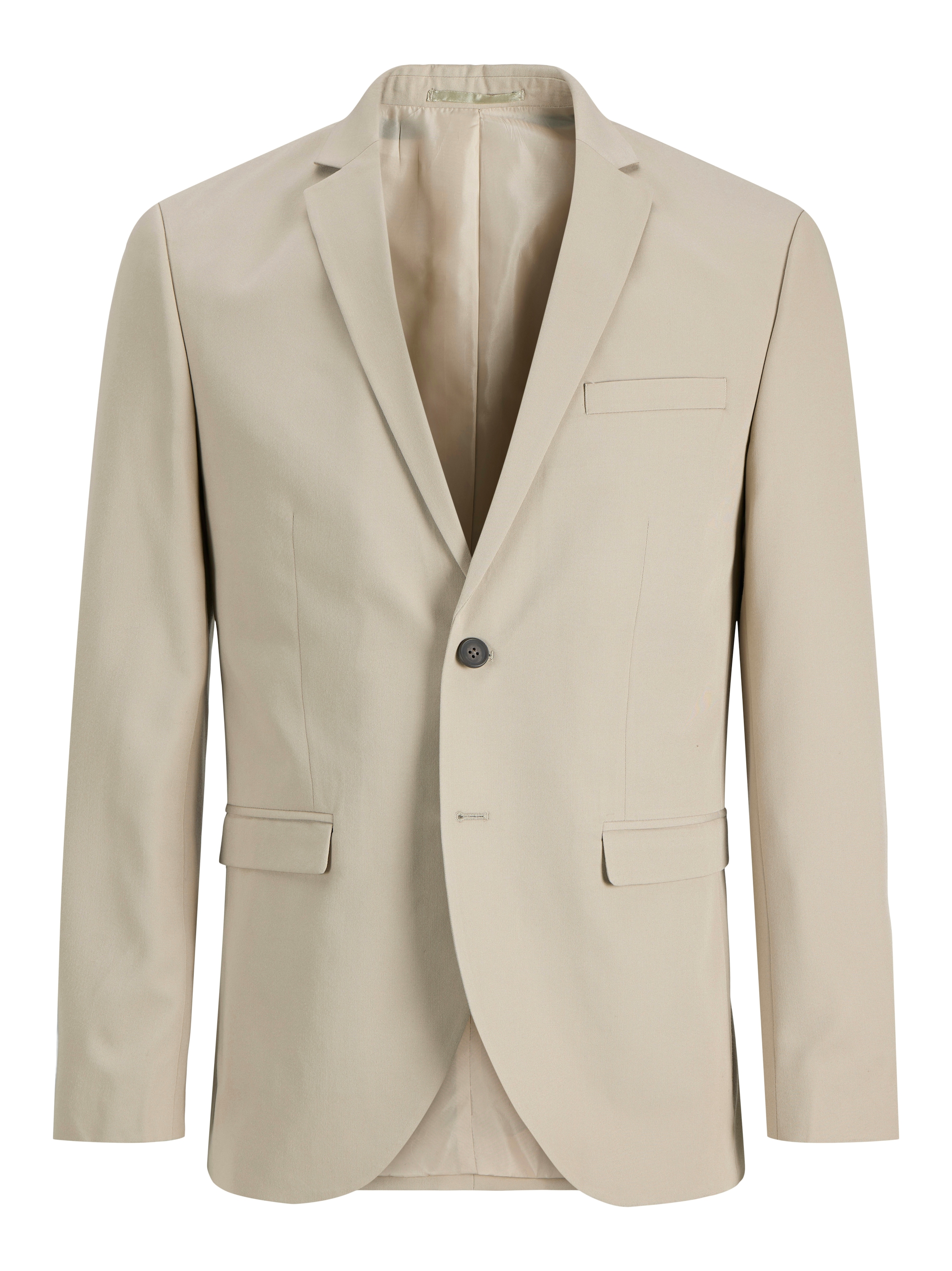 Jack & Jones Anzug »JPRFRANCO  Extra schmal, pflegeleicht, stilvoll mit fallendem Revers« slim fit Materialmix, slim fit
