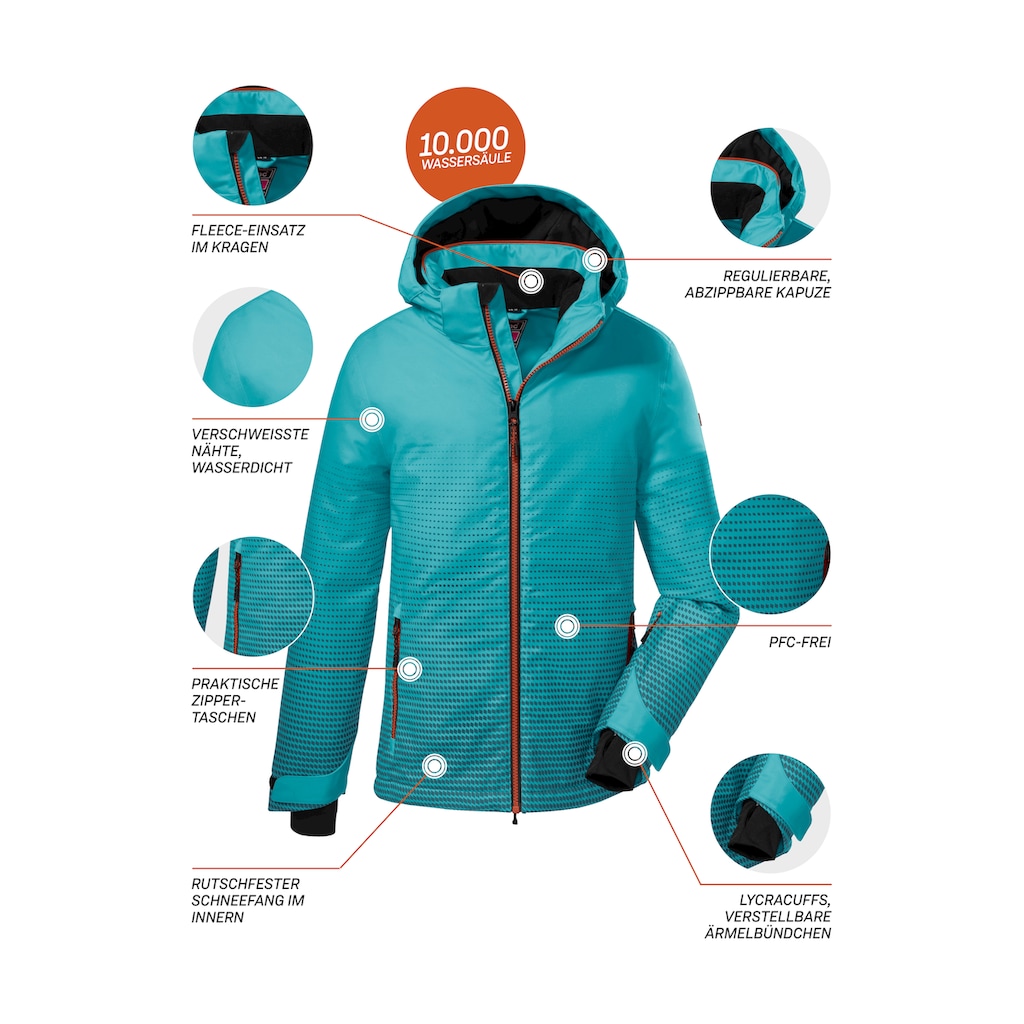 Killtec Skijacke »KSW 158 GRLS SKI JCKT«