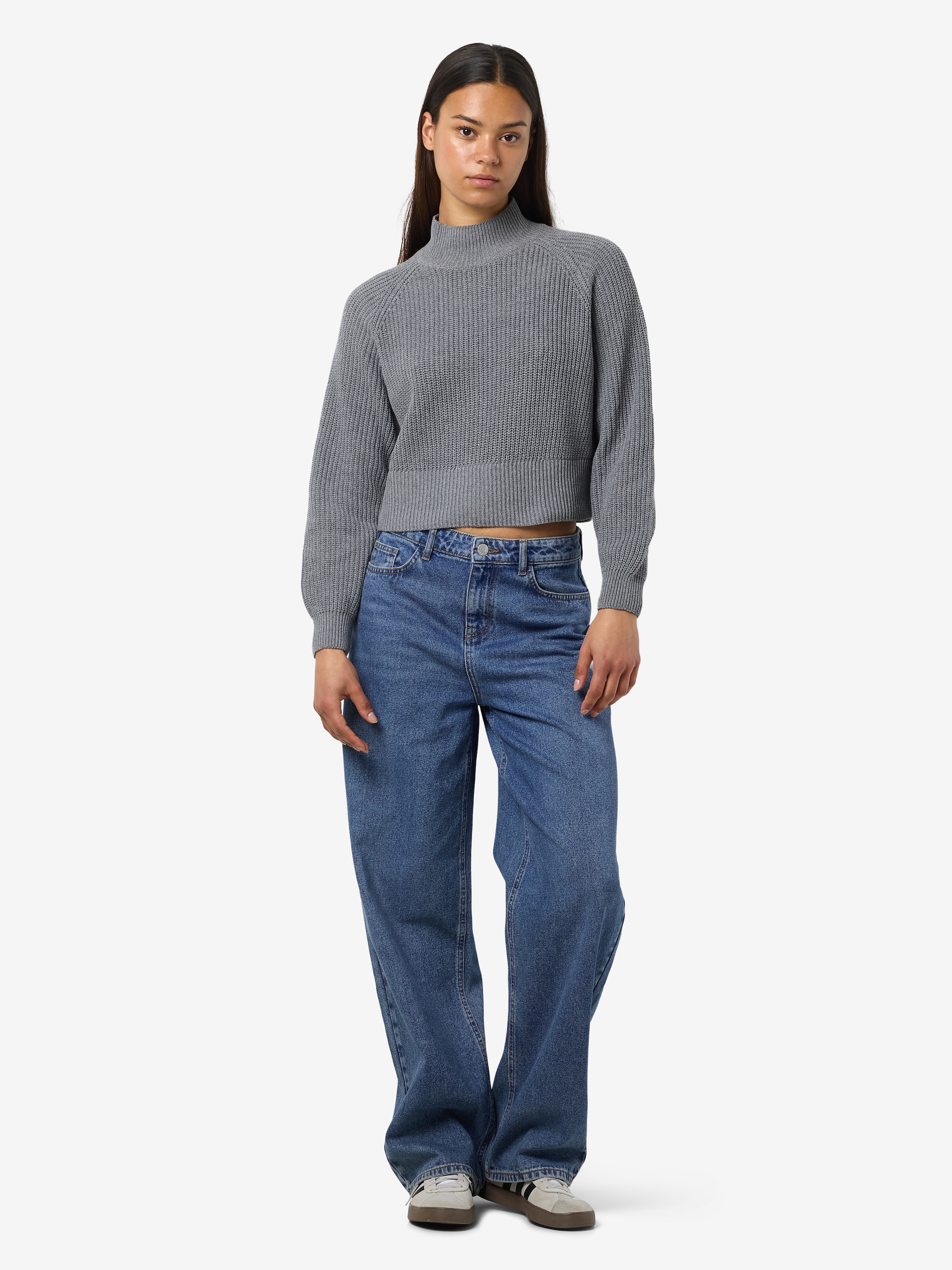 Noisy may Stehkragenpullover »NMDARA L/S HIGH NECK KNIT FWD NOOS«