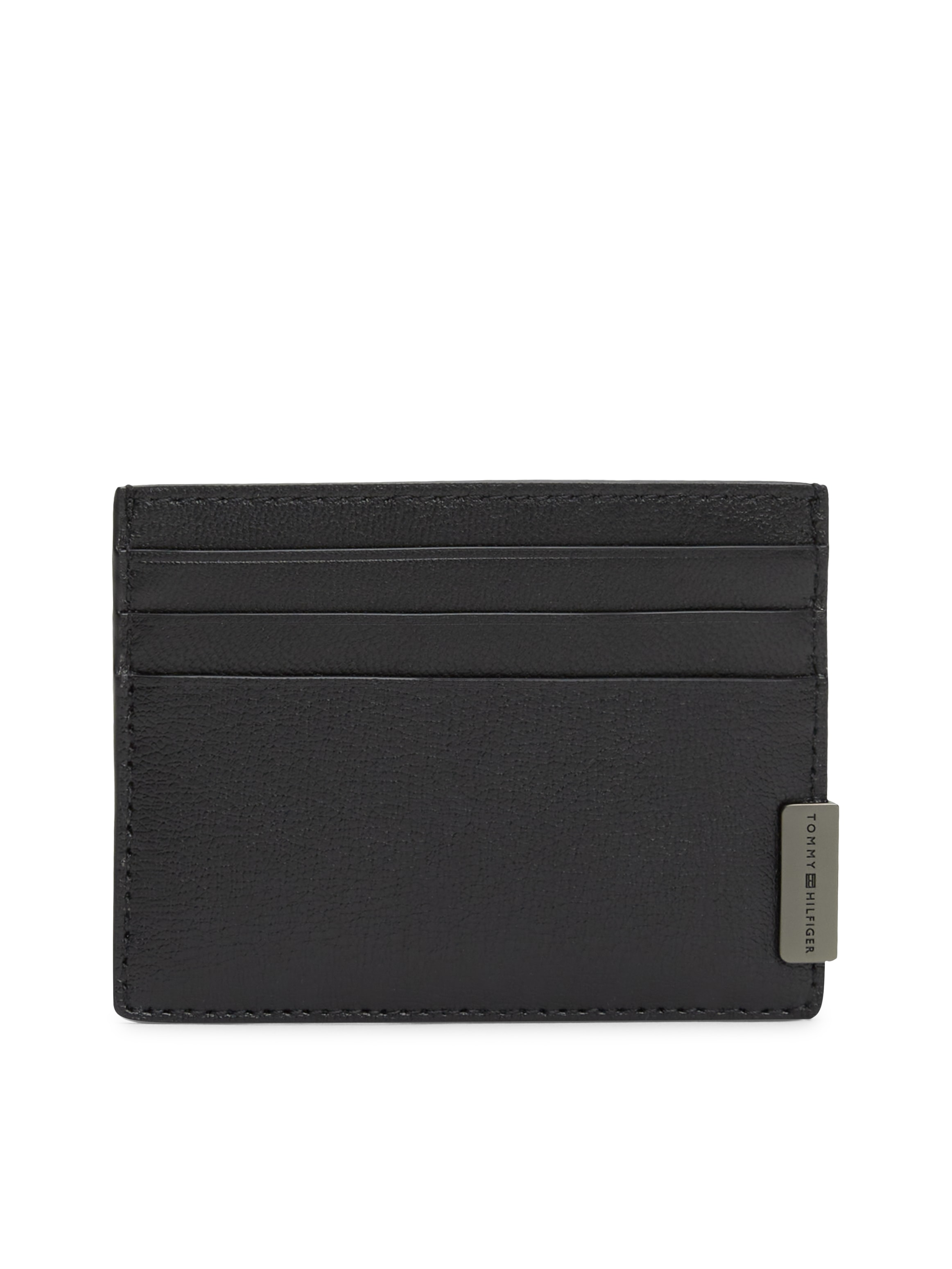 Tommy Hilfiger Kartenetui »TH HARDWARE CC HOLDER« , Unisex, Mini Geldbeutel, Men Portemonnaie mit seitlichem Label