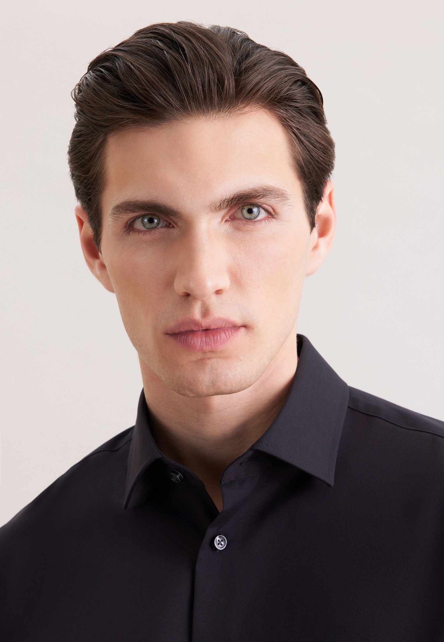 seidensticker Businesshemd »Schwarze Rose« Shaped 1/1 Kentkragen Uni