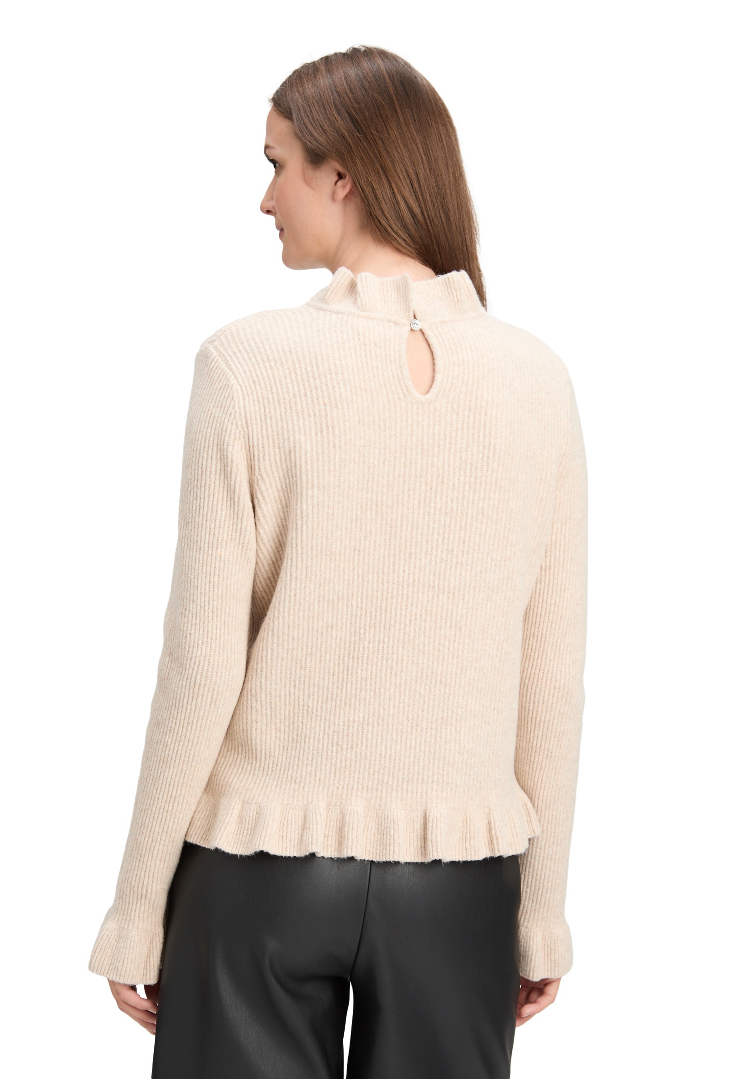 Cartoon Strickpullover »Strickpullover mit Stehkragen«