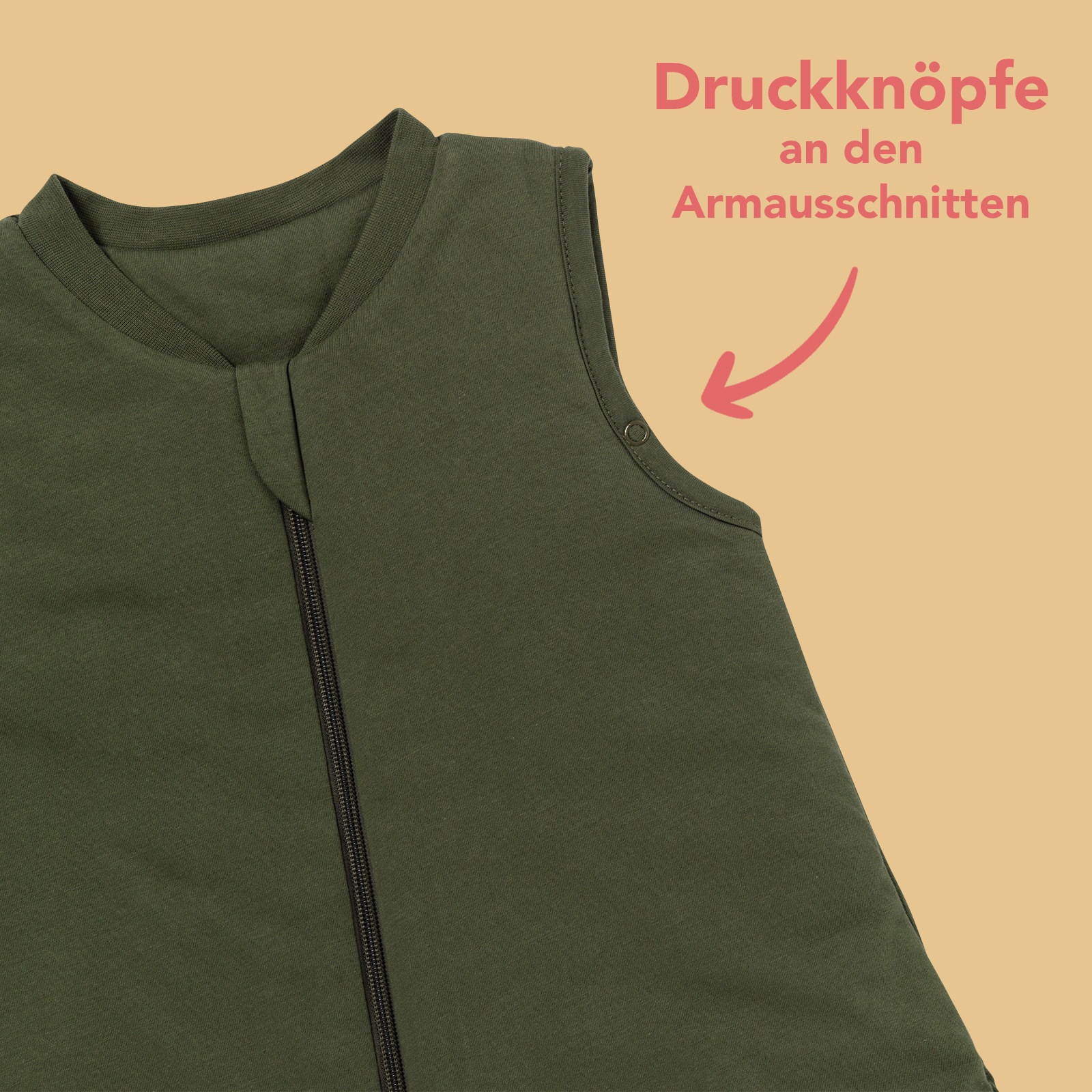 Schlummersack Babyschlafsack »Schlafsack ohne Füßen 1.0 Tog«