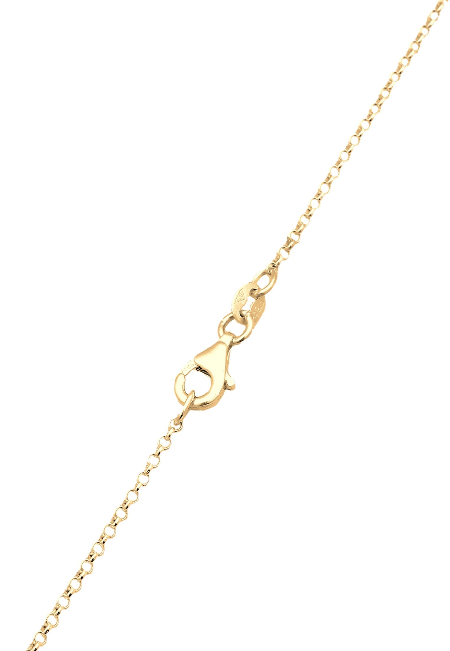Elli Y-Kette »Halskette Y-Kette mit Süßwasserperlen Weiß 925 Sterling Silber vergoldet«