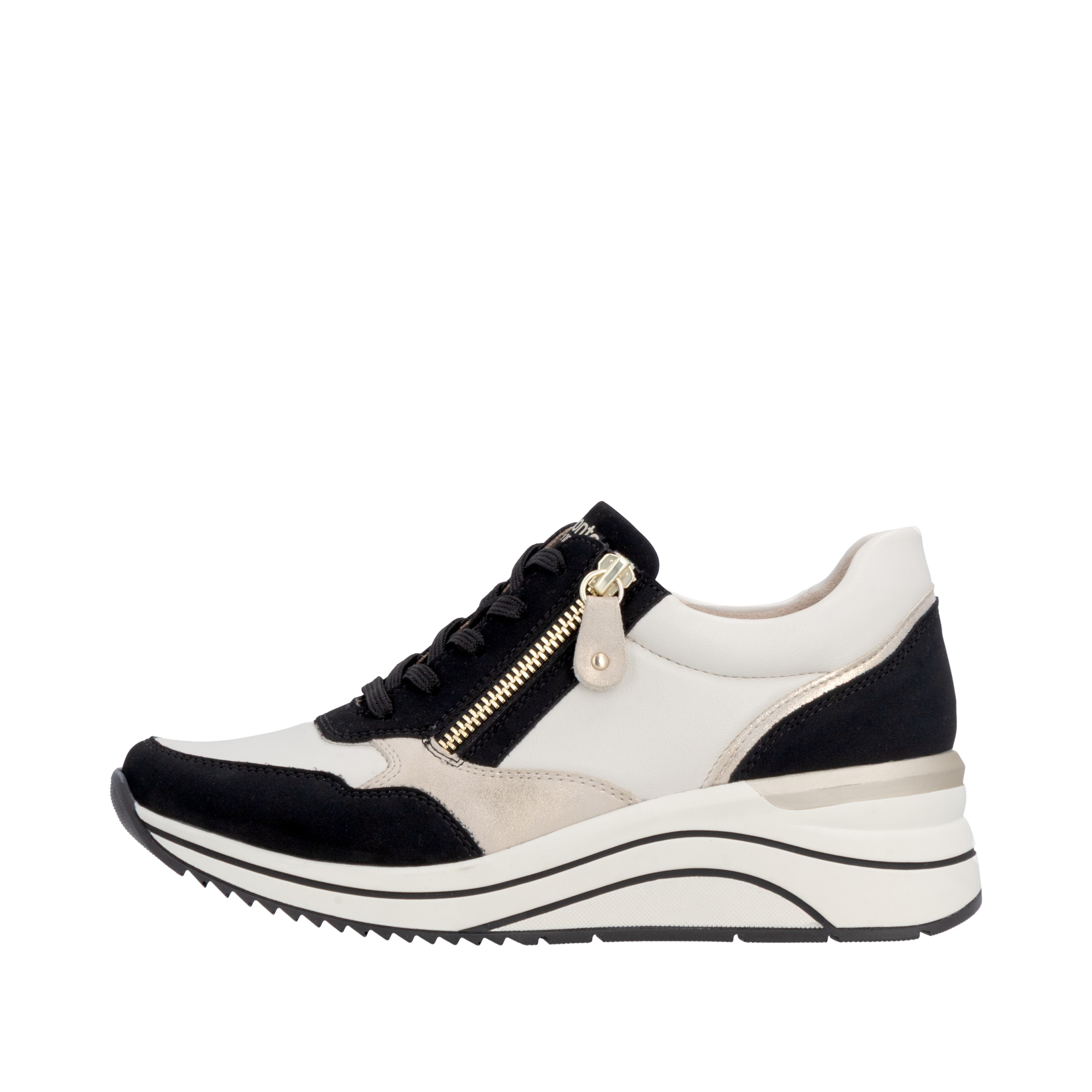 Remonte Keilsneaker  , Freizeitschuh, Halbschuh, Schnürschuh, vegane Verarbeitung