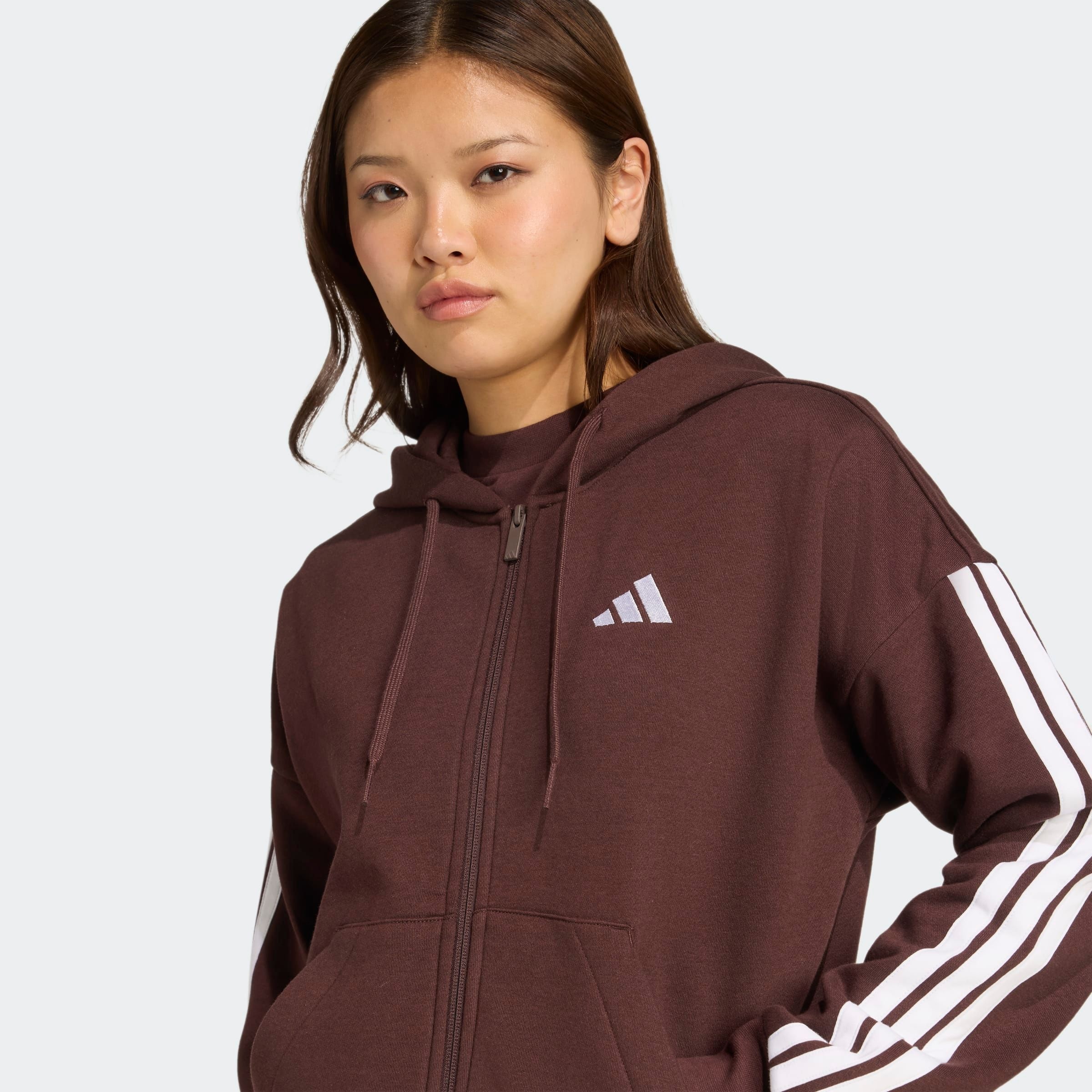 adidas Sportswear Kapuzensweatshirt »W 3S FL FZ HD«