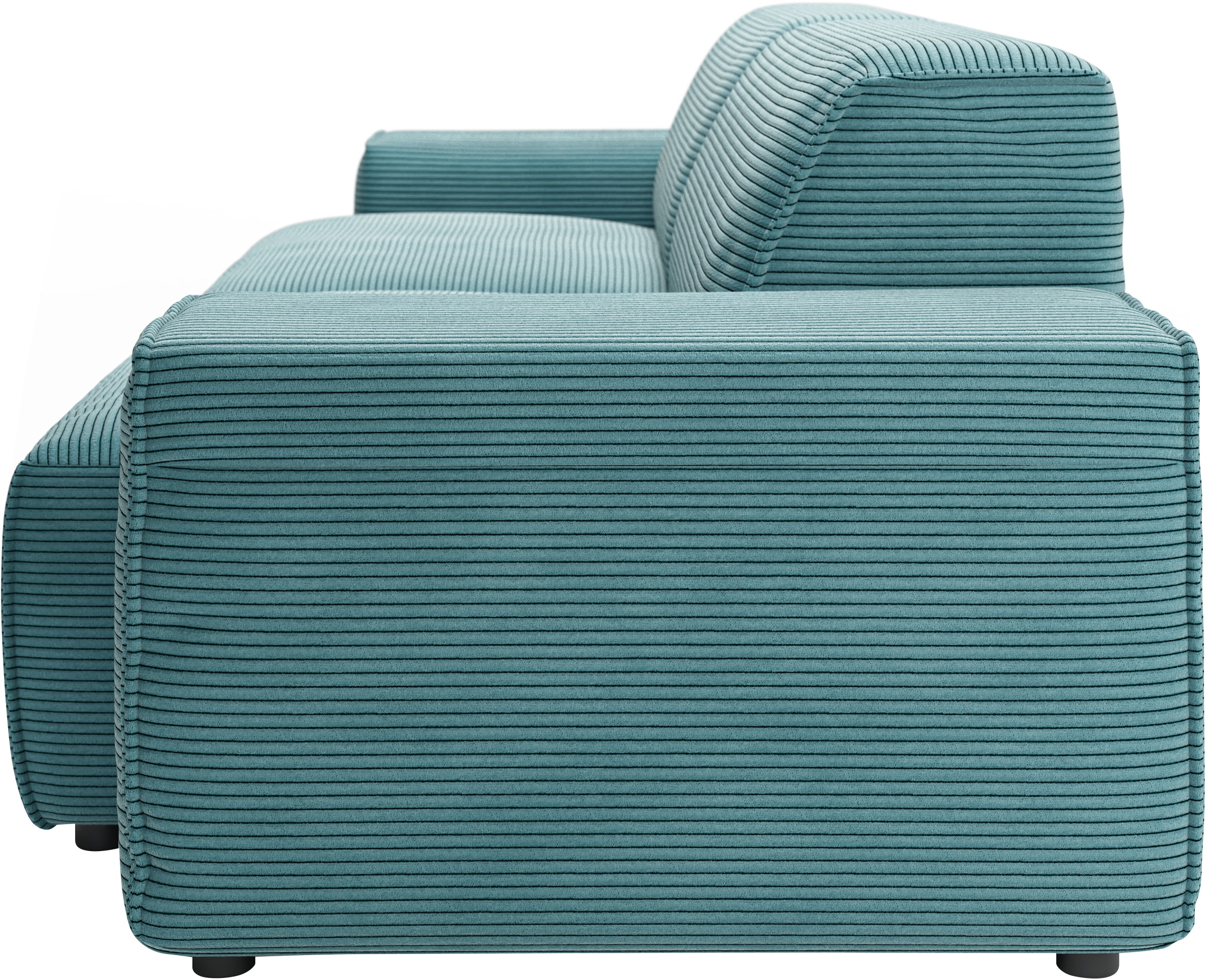 Home affaire 2-Sitzer »Glimminge auch in Breitcord + Feincord + Easy care-Bezug« besondere Kedernähte, , Zierkissen