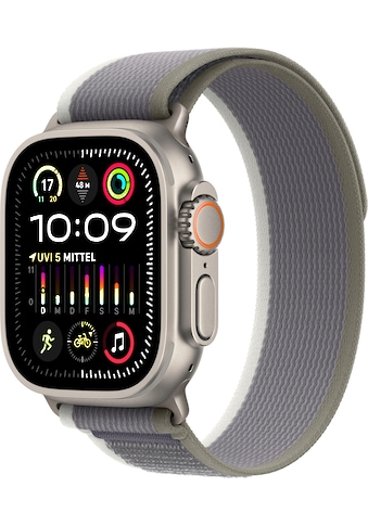 Smartwatch »Watch Ultra 2 GPS 49 mm + Cellular Titanium S/M«, (Watch OS 10 Trail Loop)