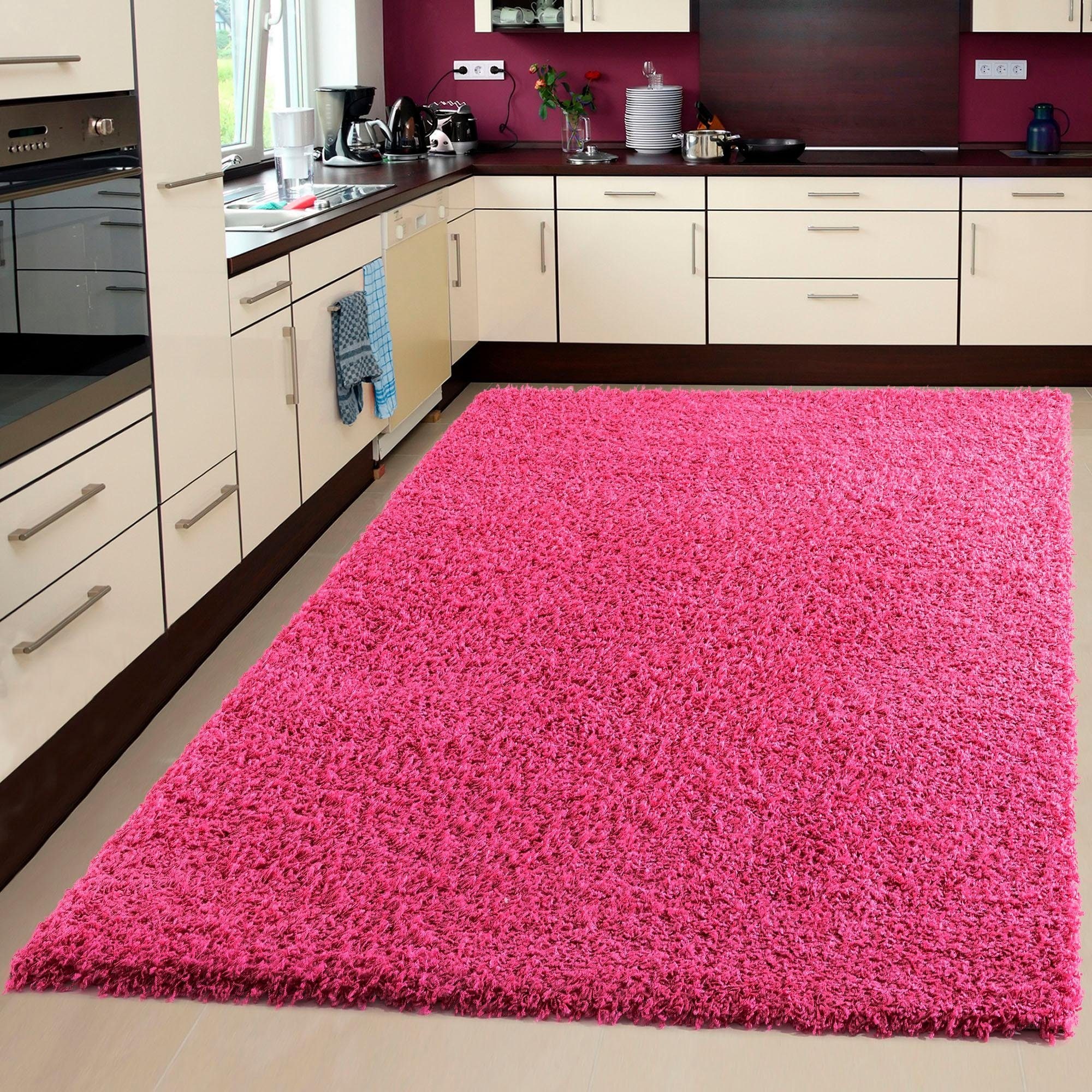 Sanat Hochflor-Teppich »LOCA«, rechteckig, 30 mm Höhe, Wohnzimmer, Langflor, Shaggy, Schlafzimmer