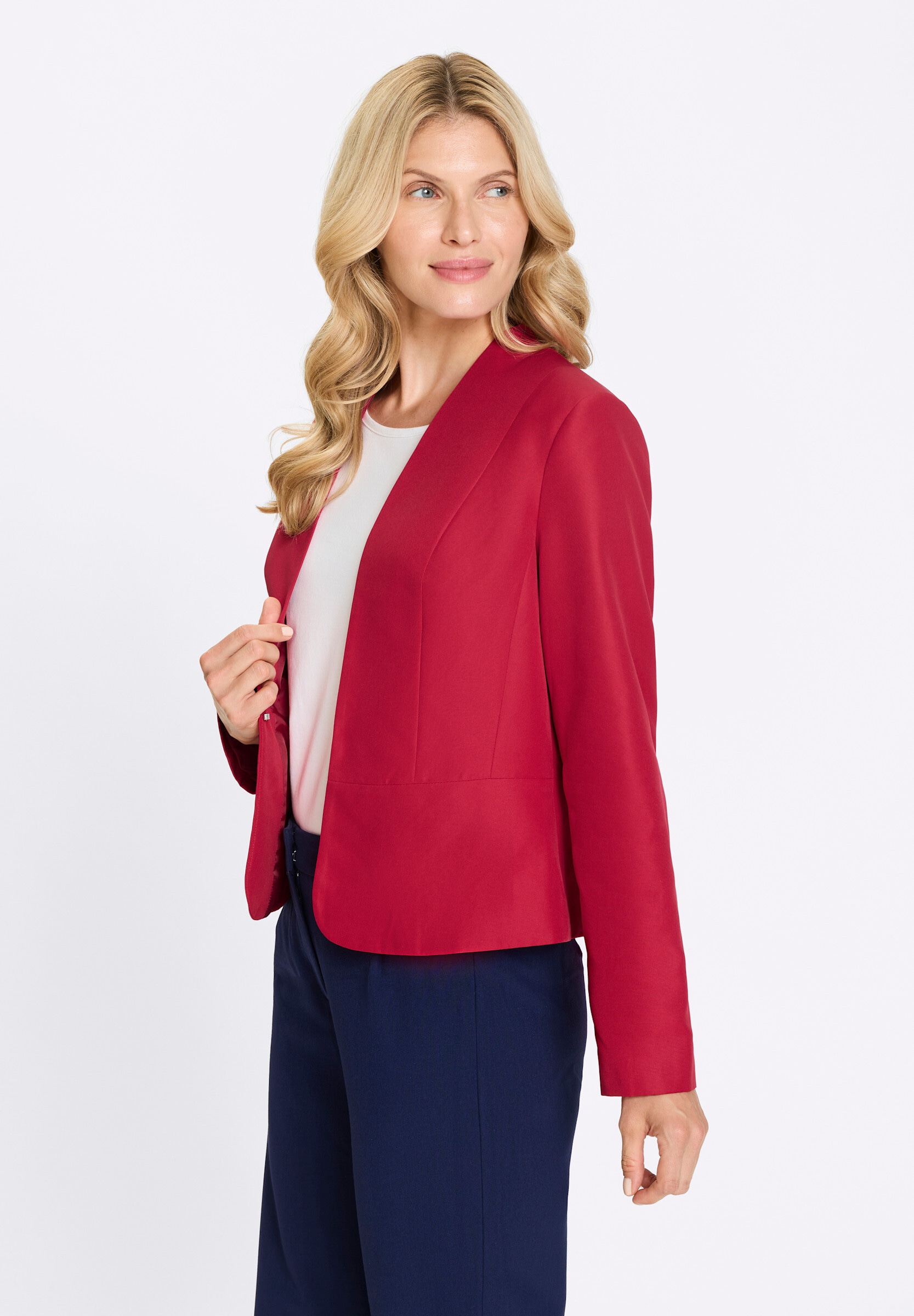 Sieh an! Blusenblazer »Blazer Blazer mit Hakenverschluss«