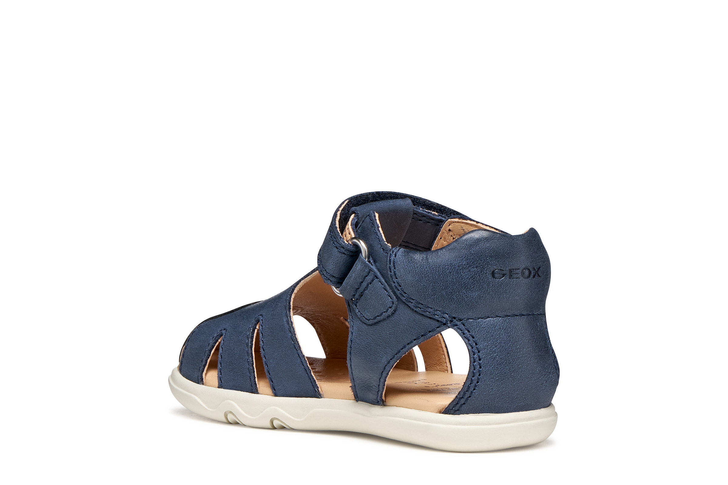 Geox Lauflernschuh »B SANDAL STEPPIEUP B«  Babyschuh mit Klettverschluss, Größenschablone zum Download