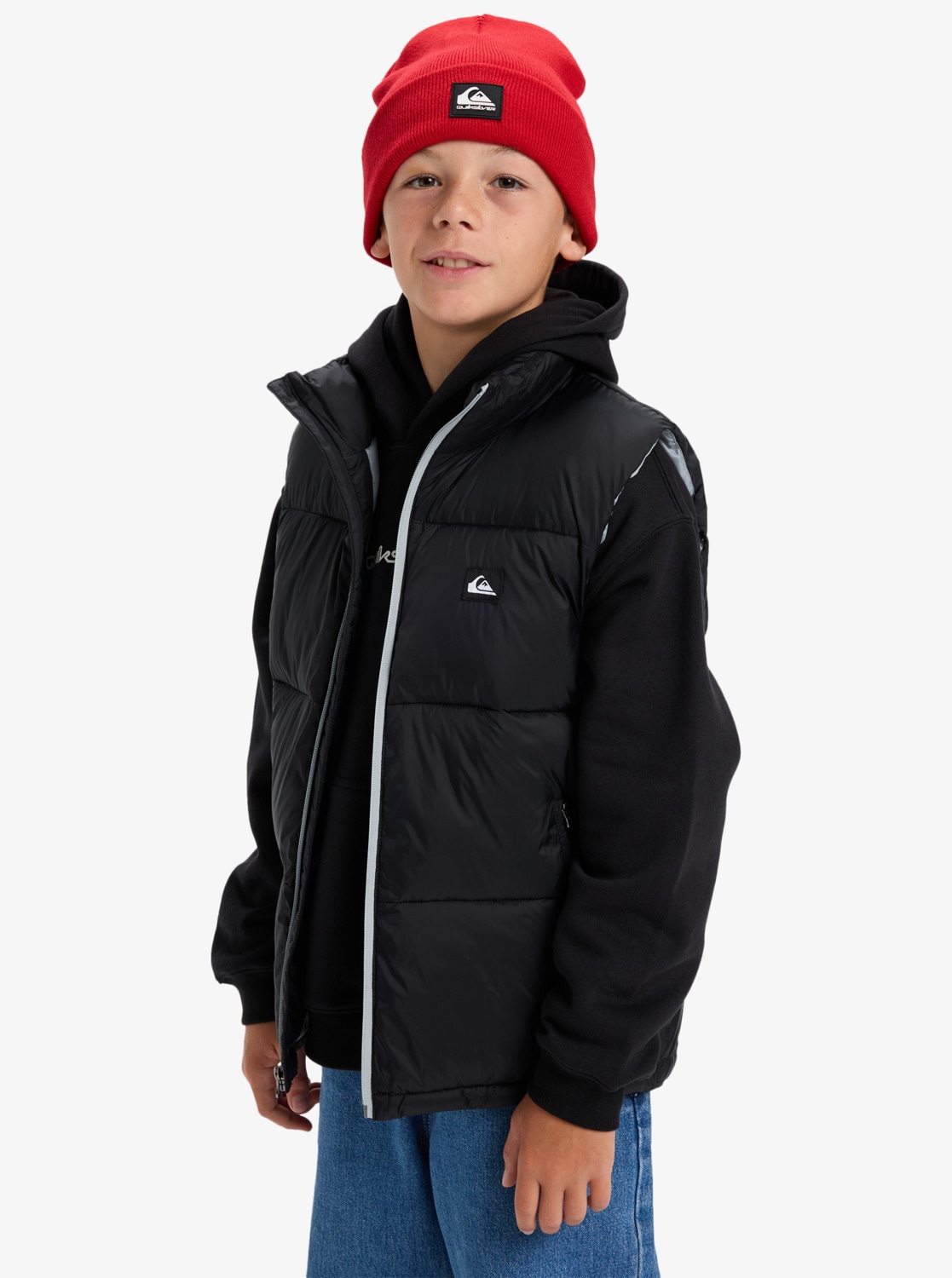Quiksilver Steppweste »COLD DAYS SLEEVELESHORT SLEEVE YOUTH«