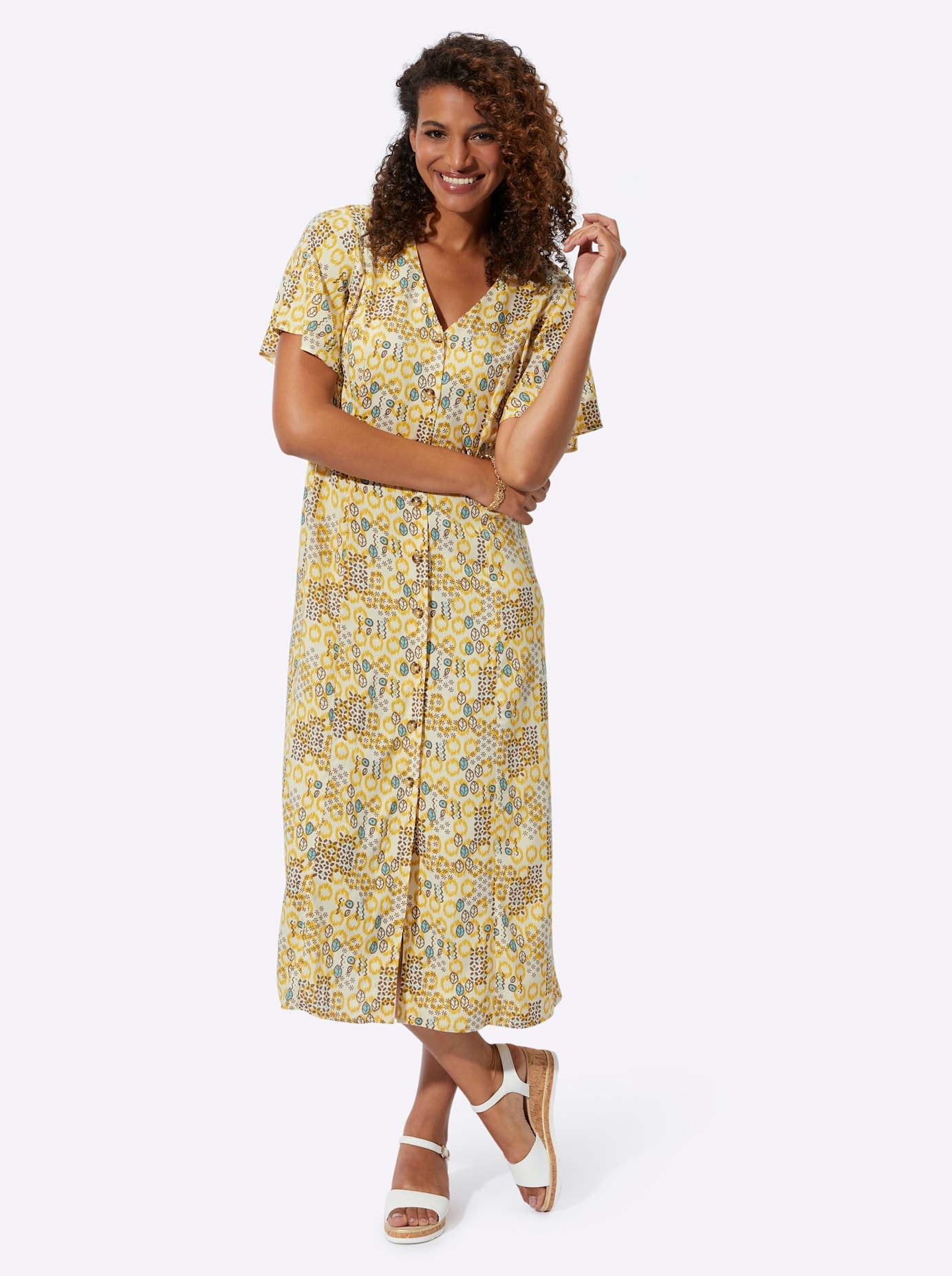 Inspirationen Druckkleid »Druck-Kleid«