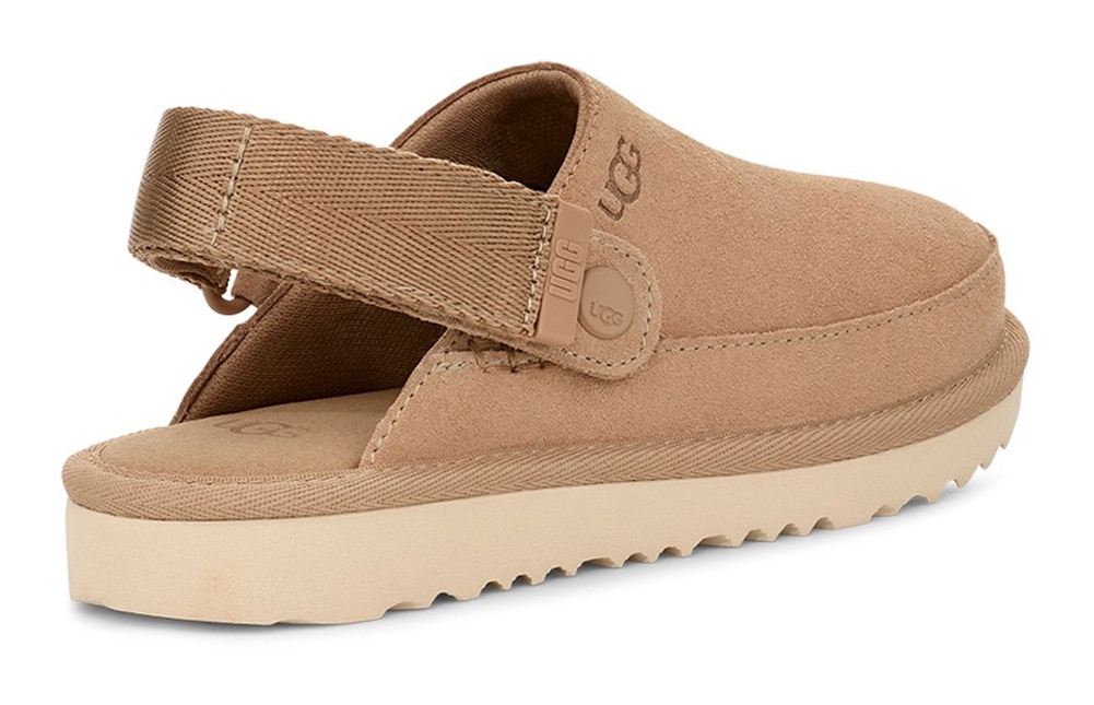 UGG Clog »KID´S GOLDENSTAR CLOG«, Hausschuh, Mule, Plateauschuh mit schwenkbarem Fersenriemchen