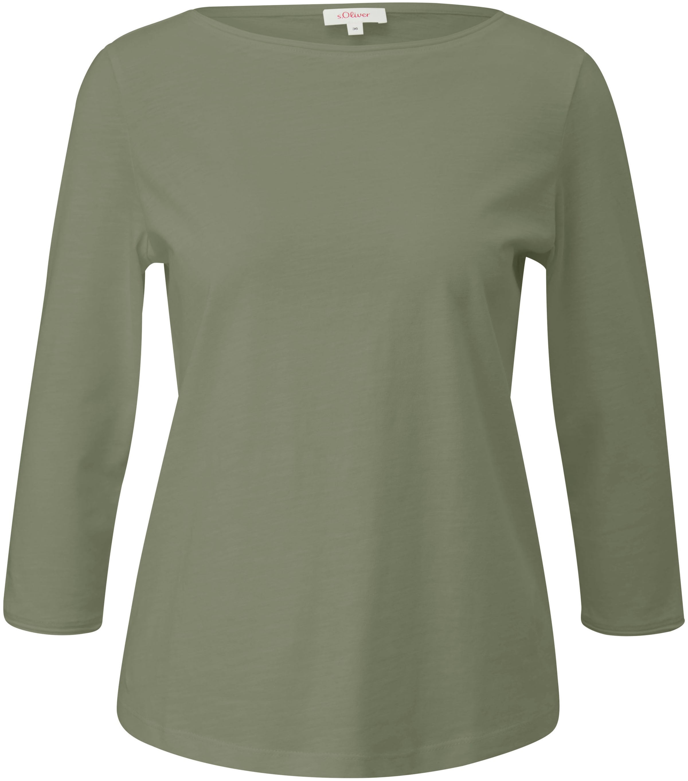 s.Oliver Langarmshirt aus Flammgarn