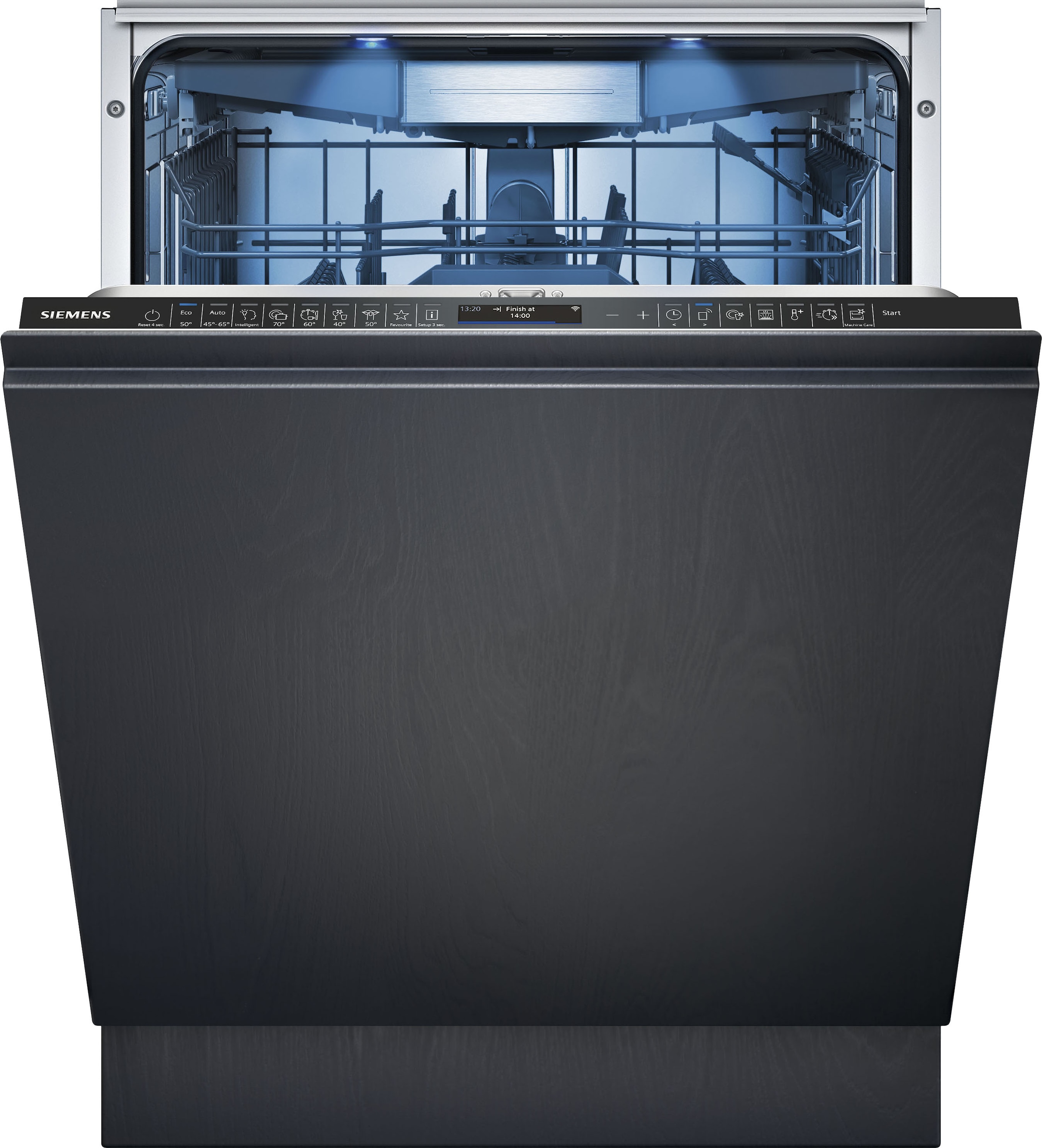 SIEMENS vollintegrierbarer Geschirrspüler iQ700 »SN87TX00CE«, 14 Maßgedecke, Made in Germany