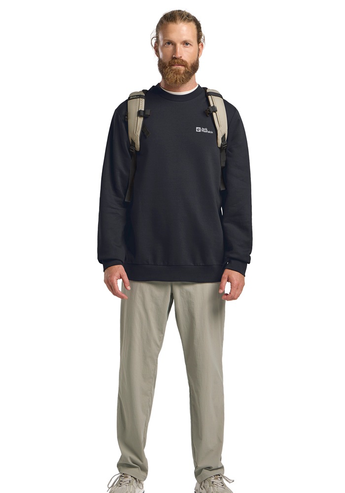 Jack Wolfskin Langarmshirt »ESSENTIAL CREWNECK M«