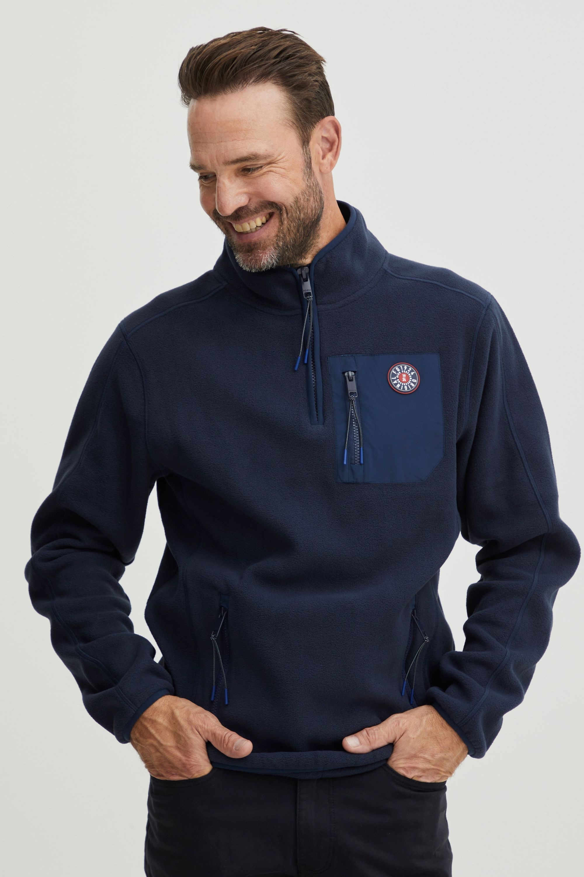 FQ1924 Strickfleece-Pullover »Fleecejacke FQLucas«