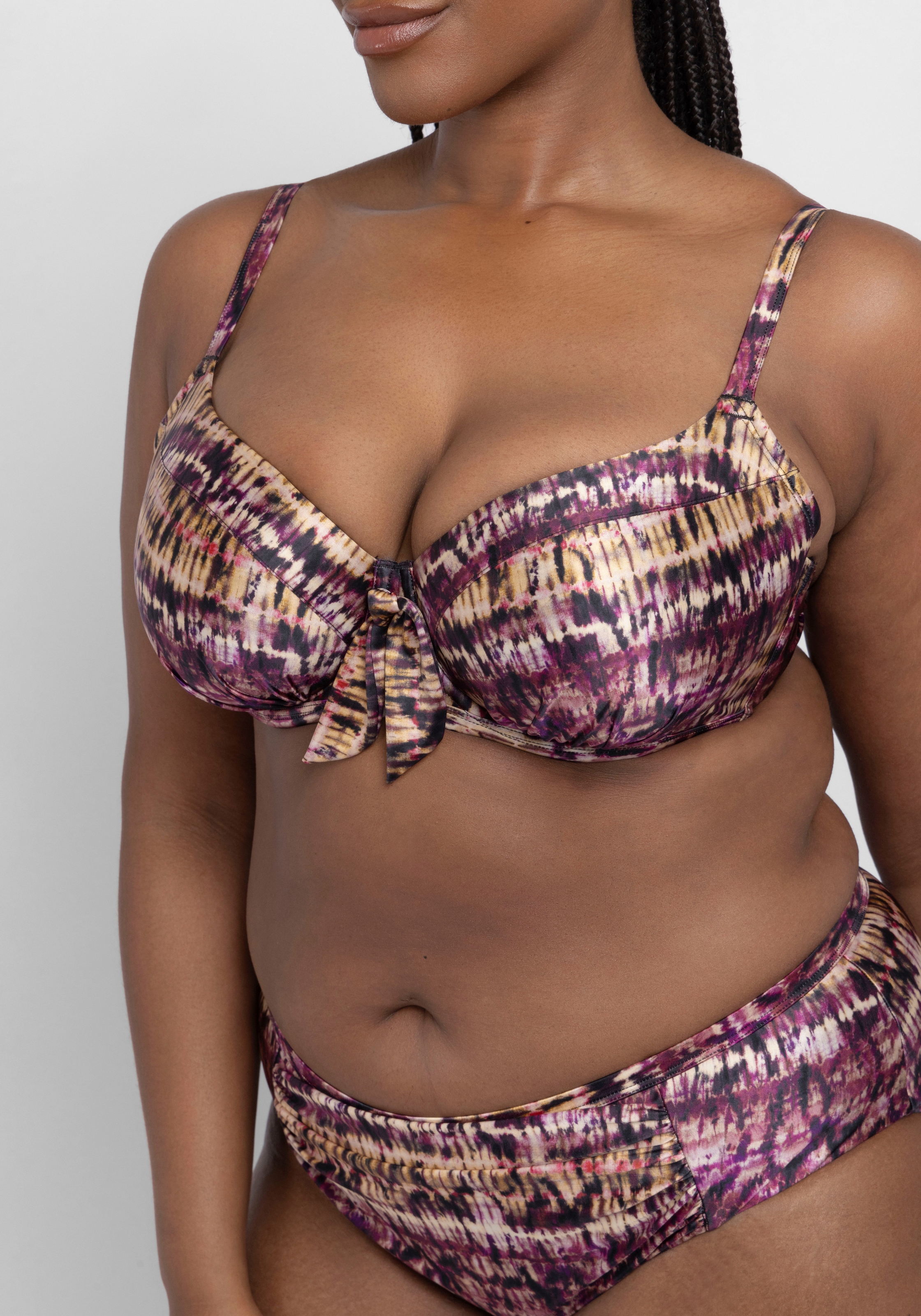 Dorina Bügel-Bikini-Top »Amnesia« Batikmuster