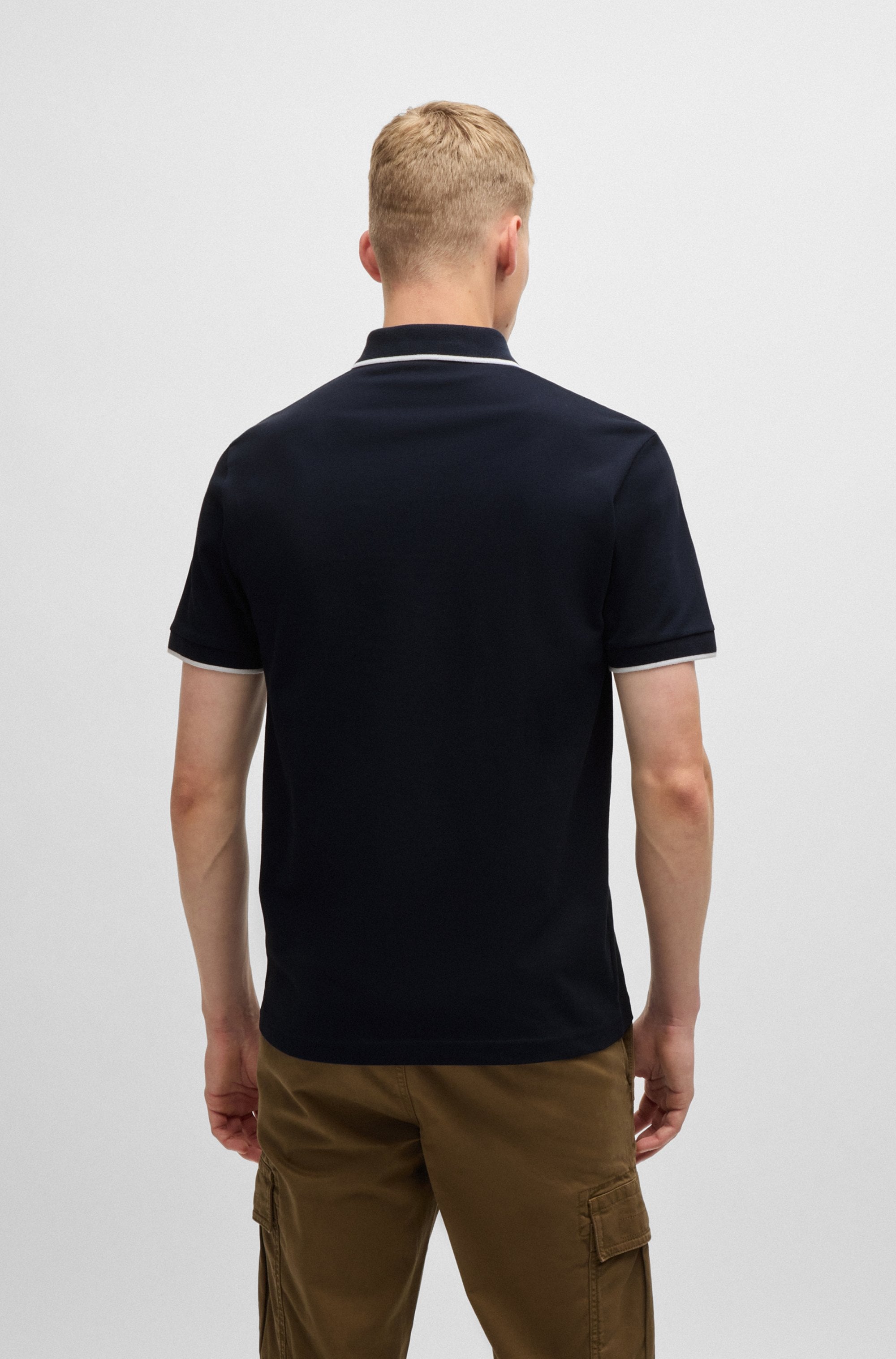 BOSS ORANGE Poloshirt »Passertip«, mit BOSS Logo-Badge