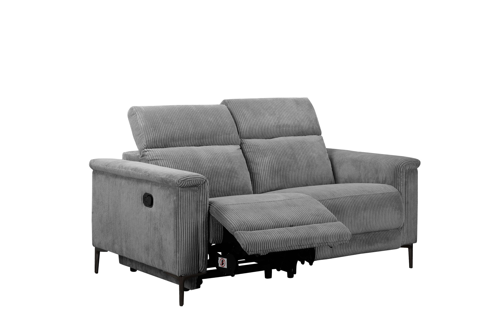 Home affaire 2-Sitzer »LUND Cord, 160 cm, manuelle o. elektrische Relaxfunktion« USB-C bei elektrischer Ausführung, mit Kopfteilverstellung