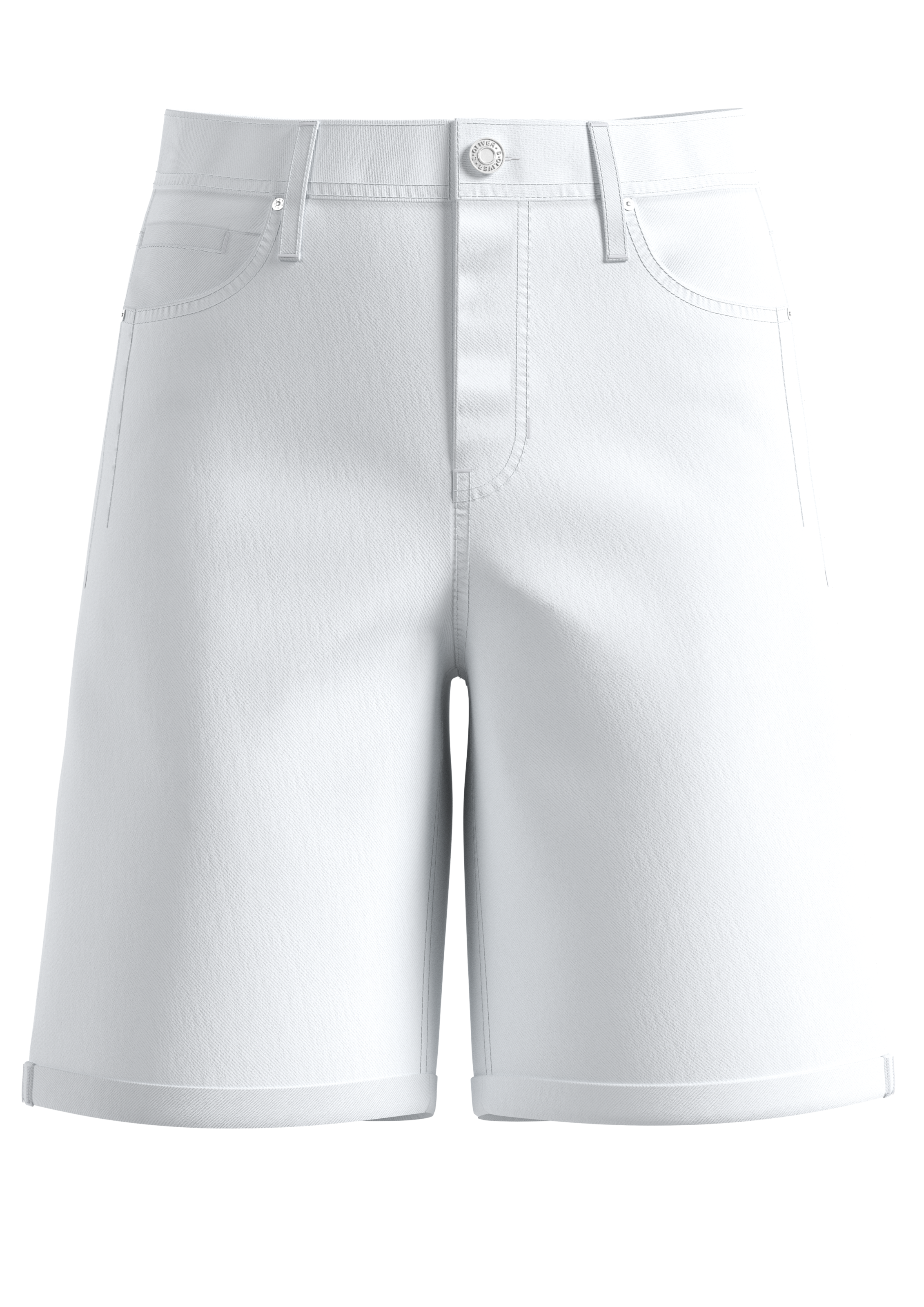 s.Oliver Bermudas  Jeans-Sommershorts mit Stretch