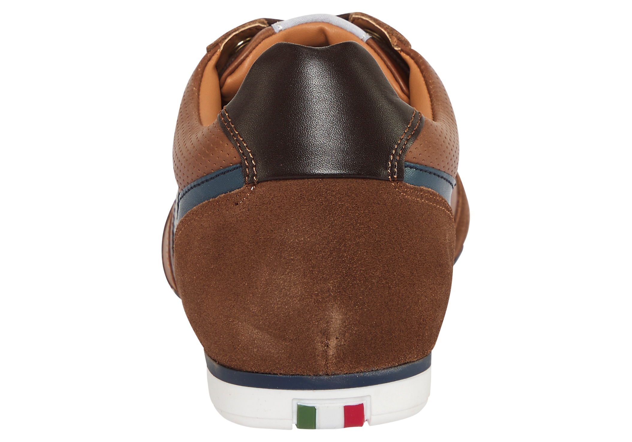 Pantofola d´Oro Sneaker »VASTO LOW«  Obermaterial aus Leder, Gummilaufsohle, mit Schnürung