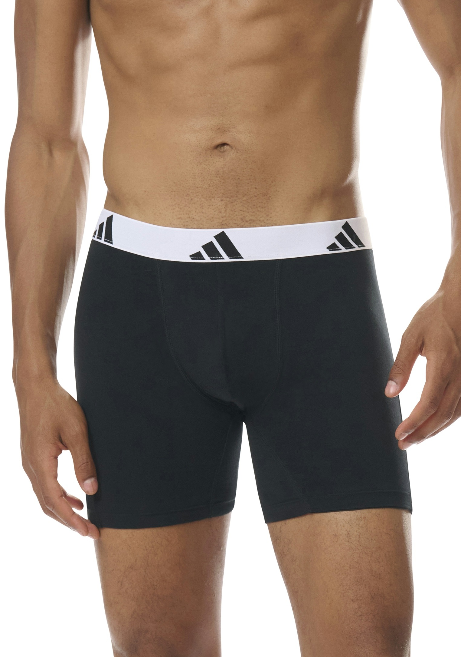 adidas Sportswear Boxershorts »Active Flex Cotton«, (3er Pack), mit etwas längerem Bein