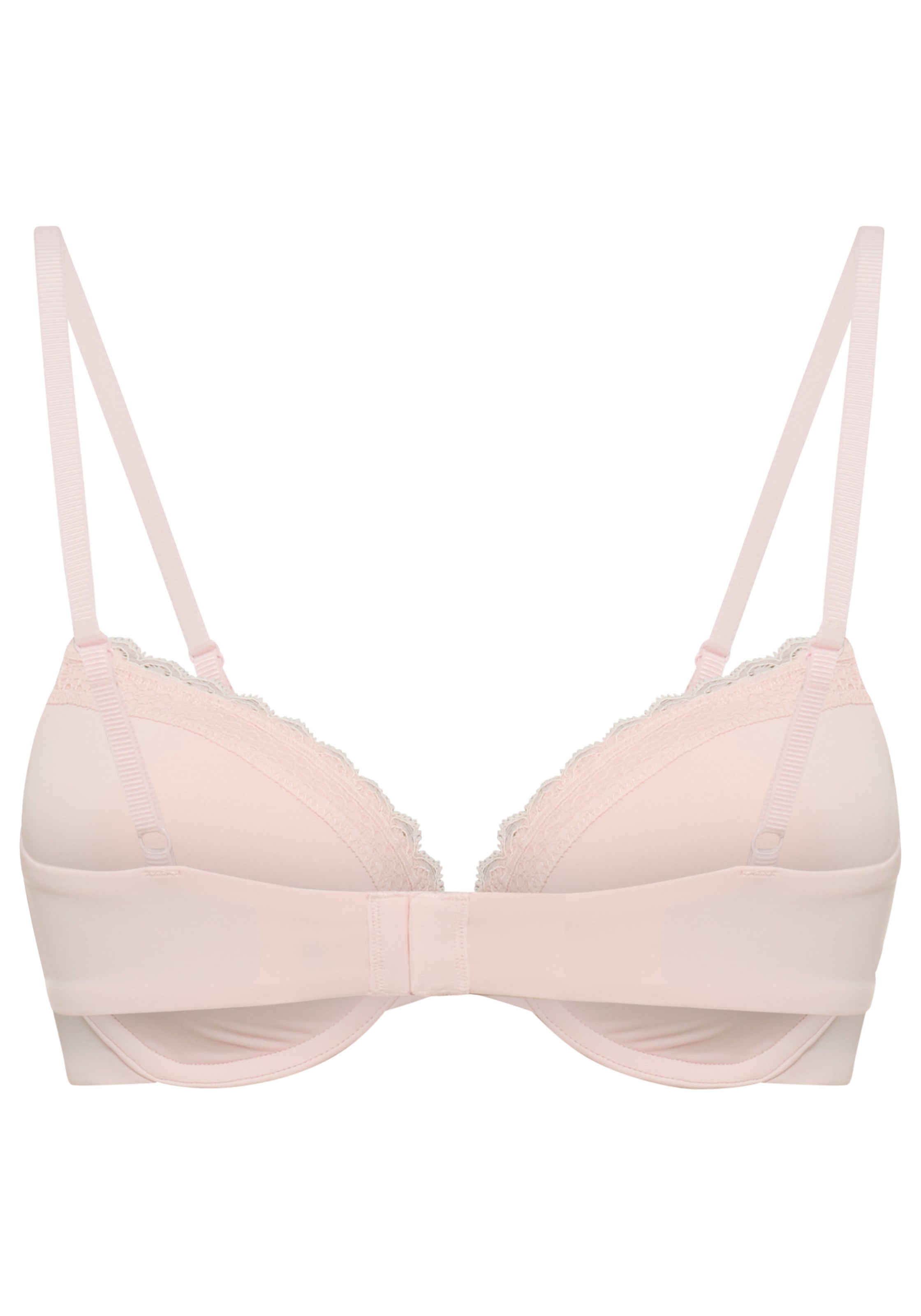 HUGO Underwear Bügel-BH »UNIQUE« aus elastischer Mikrofaser mit Spitzenbesatz, geformte Caps