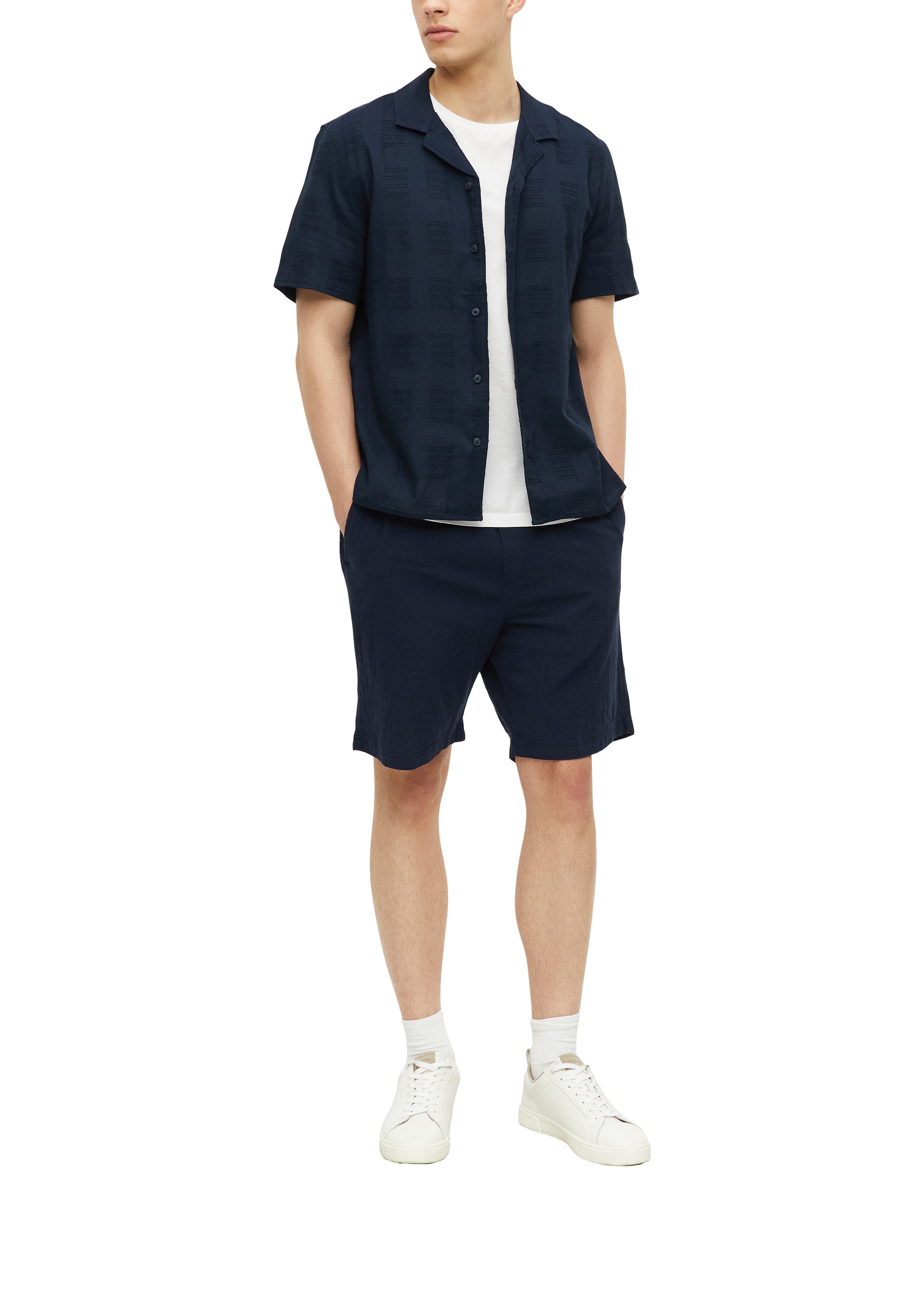 s.Oliver Chinoshorts  Sommer-Shirts mit elastischem Bund